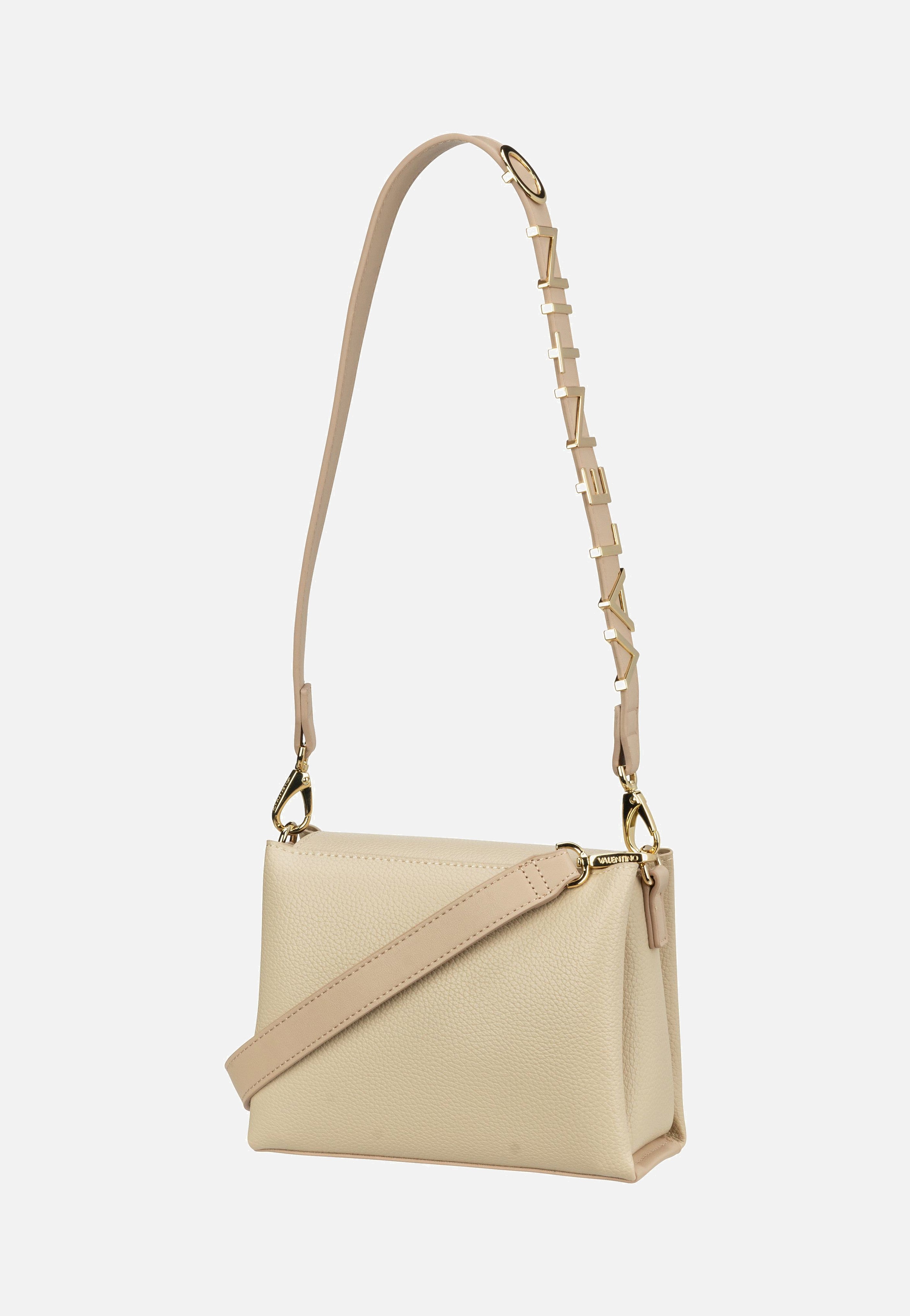 Valentino Alexia Cartella 806 Ecru Shoulder Bag