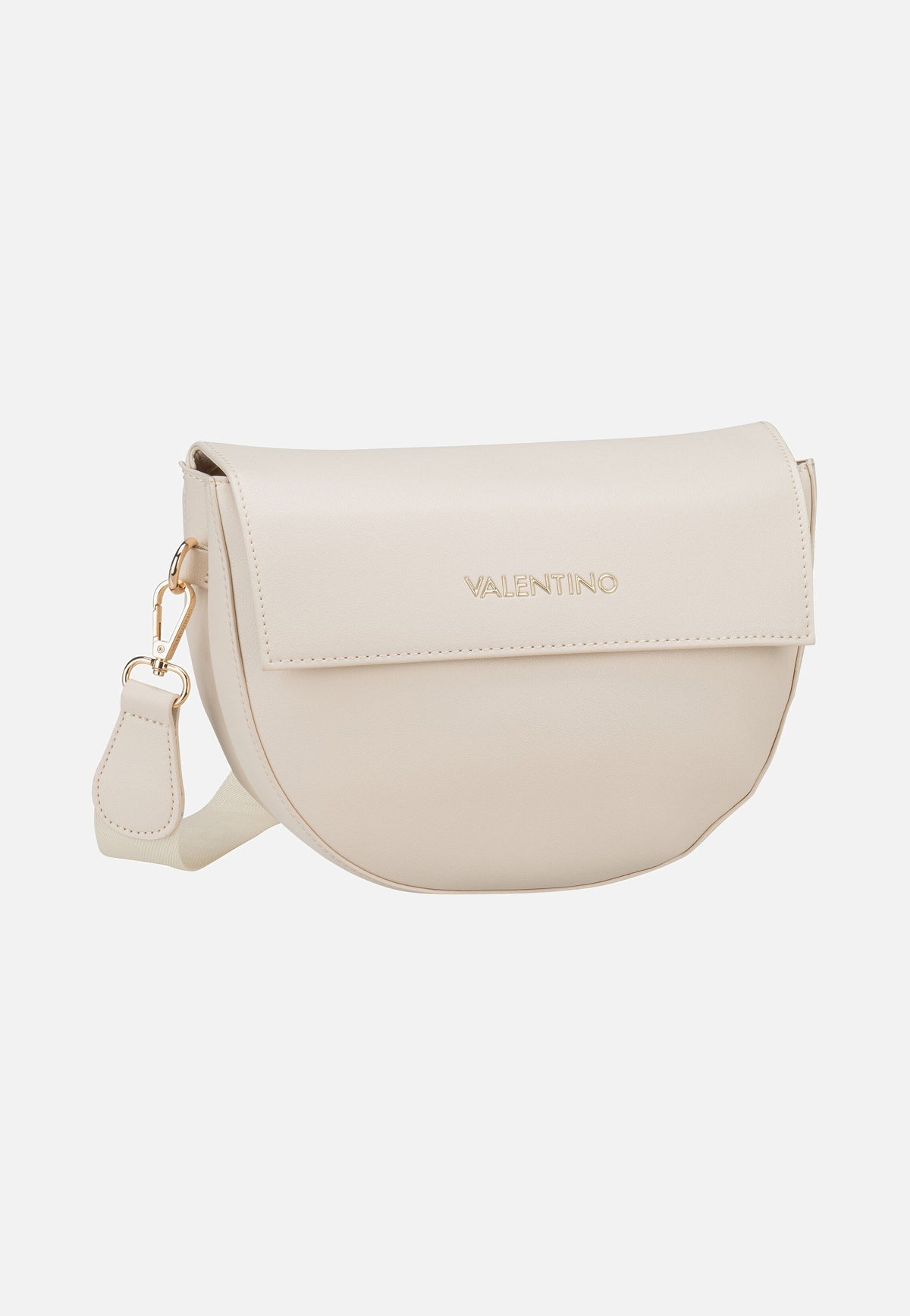 Valentino Bigs Pattina J02 Ecru Bolsa de sillín