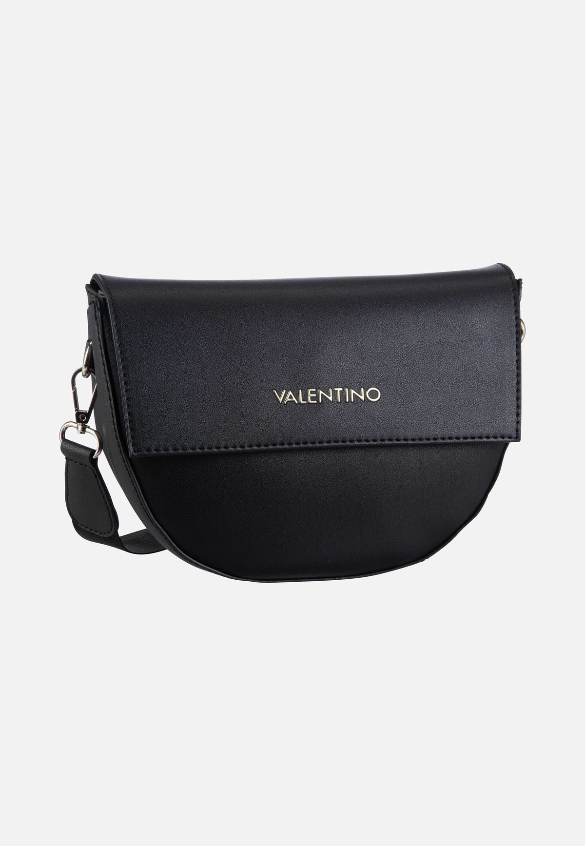 Valentino Bigs Pattina J02 Nero Saddle Bag