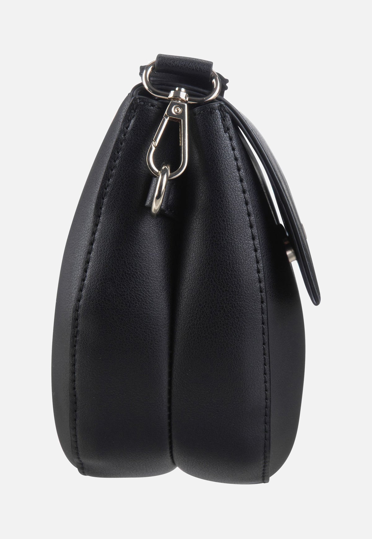 Valentino Bigs Pattina J02 Nero Saddle Bag