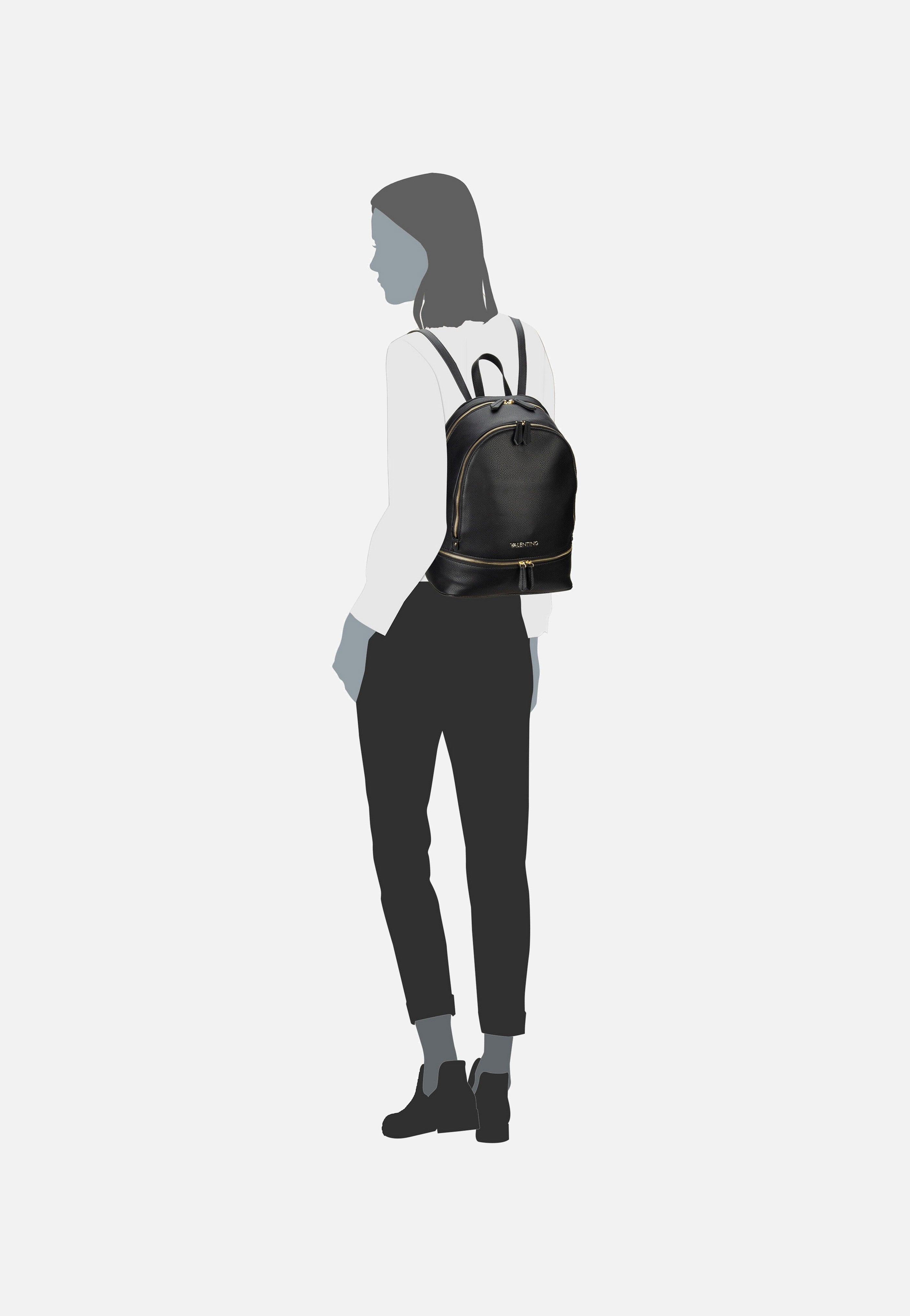 Valentino - Brixton X02 Nero - Backpack | Women-Image