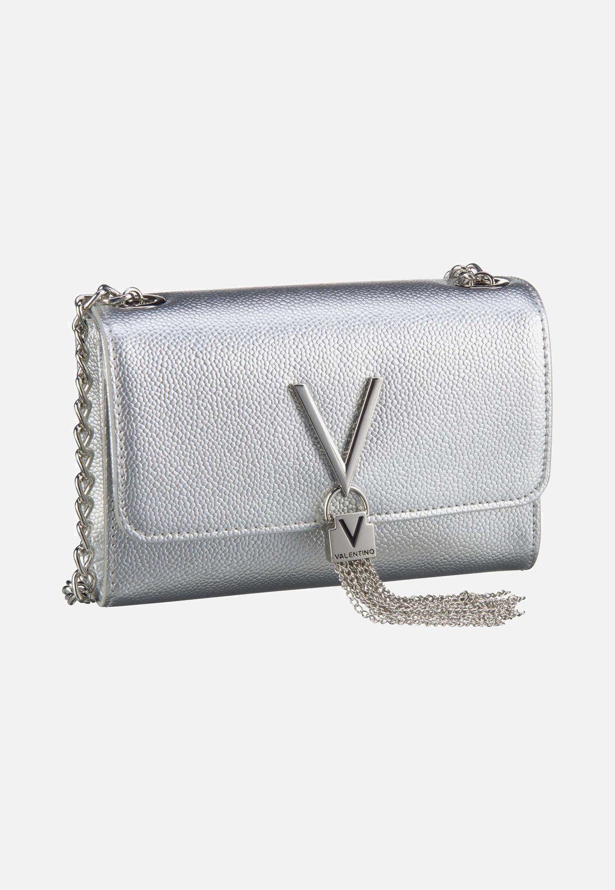 Valentino Divina Pochette 03G Argento Clutch