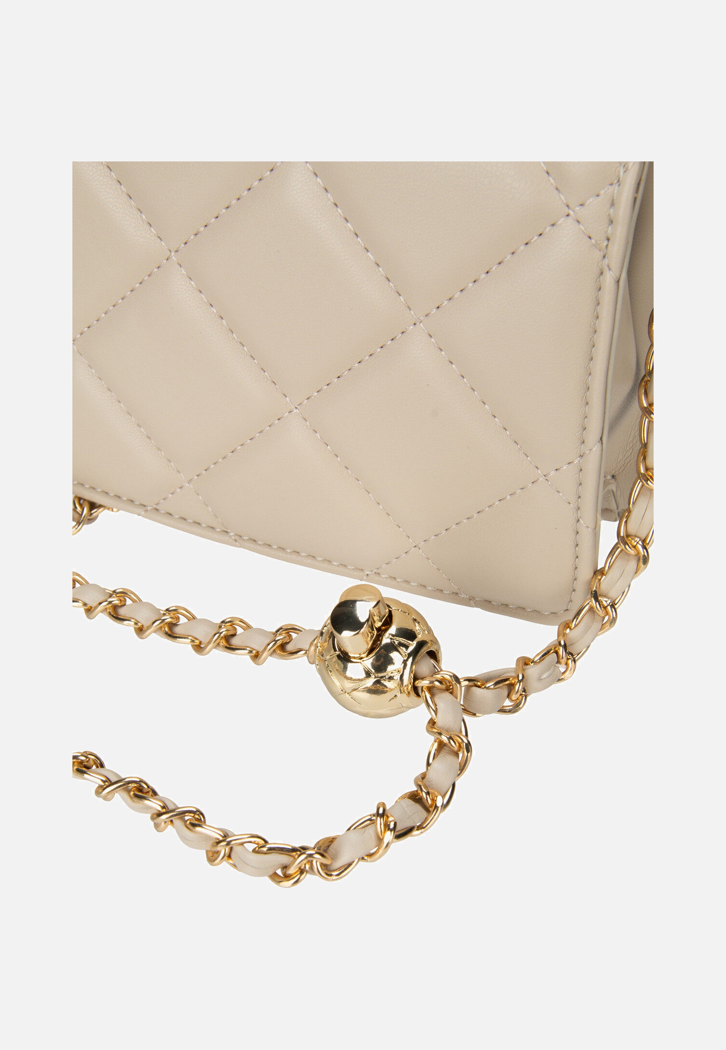 Valentino Ocarina K52R Ecru Crossbody Bag