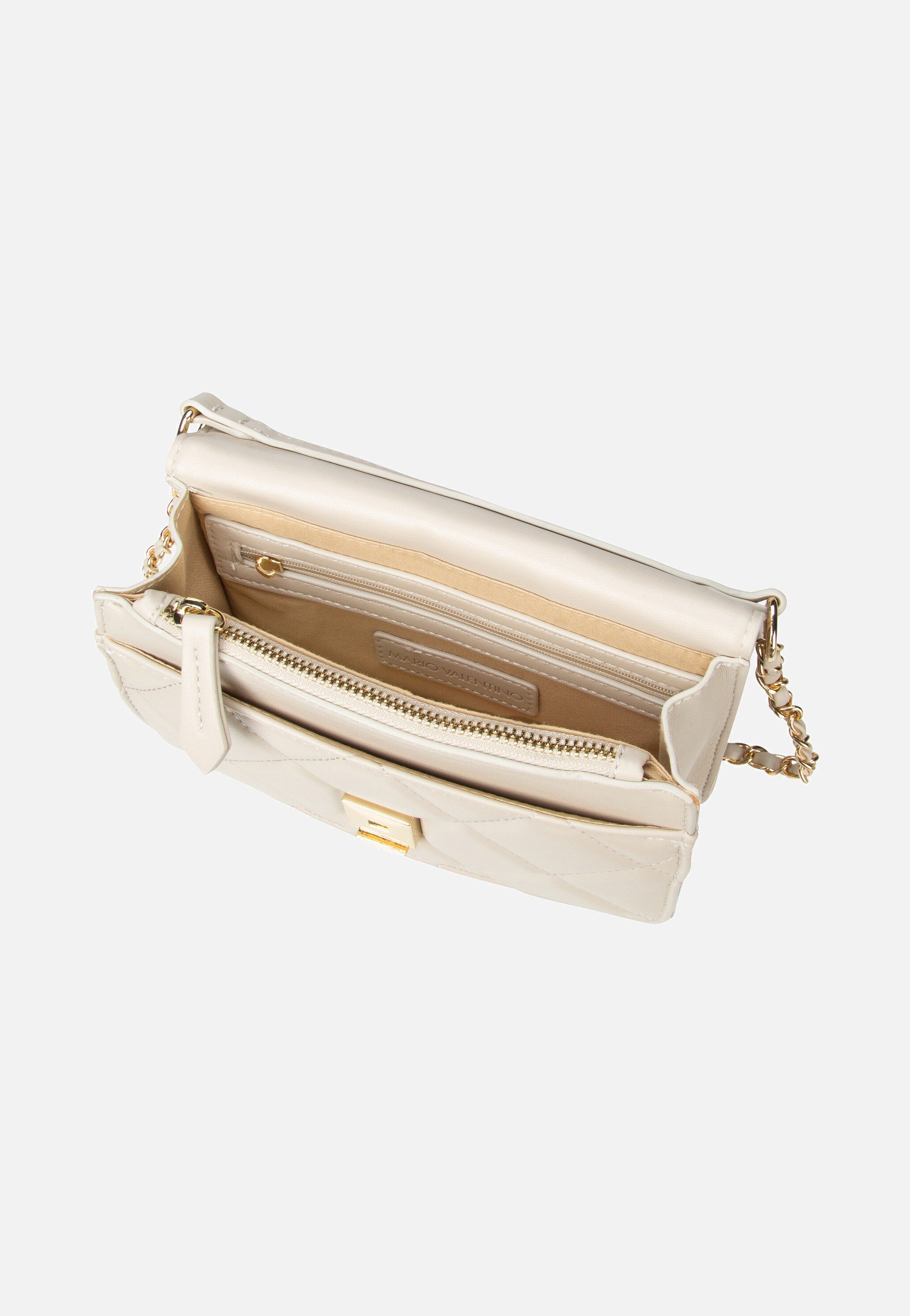 Valentino Ocarina K52R Ecru Crossbody Bag
