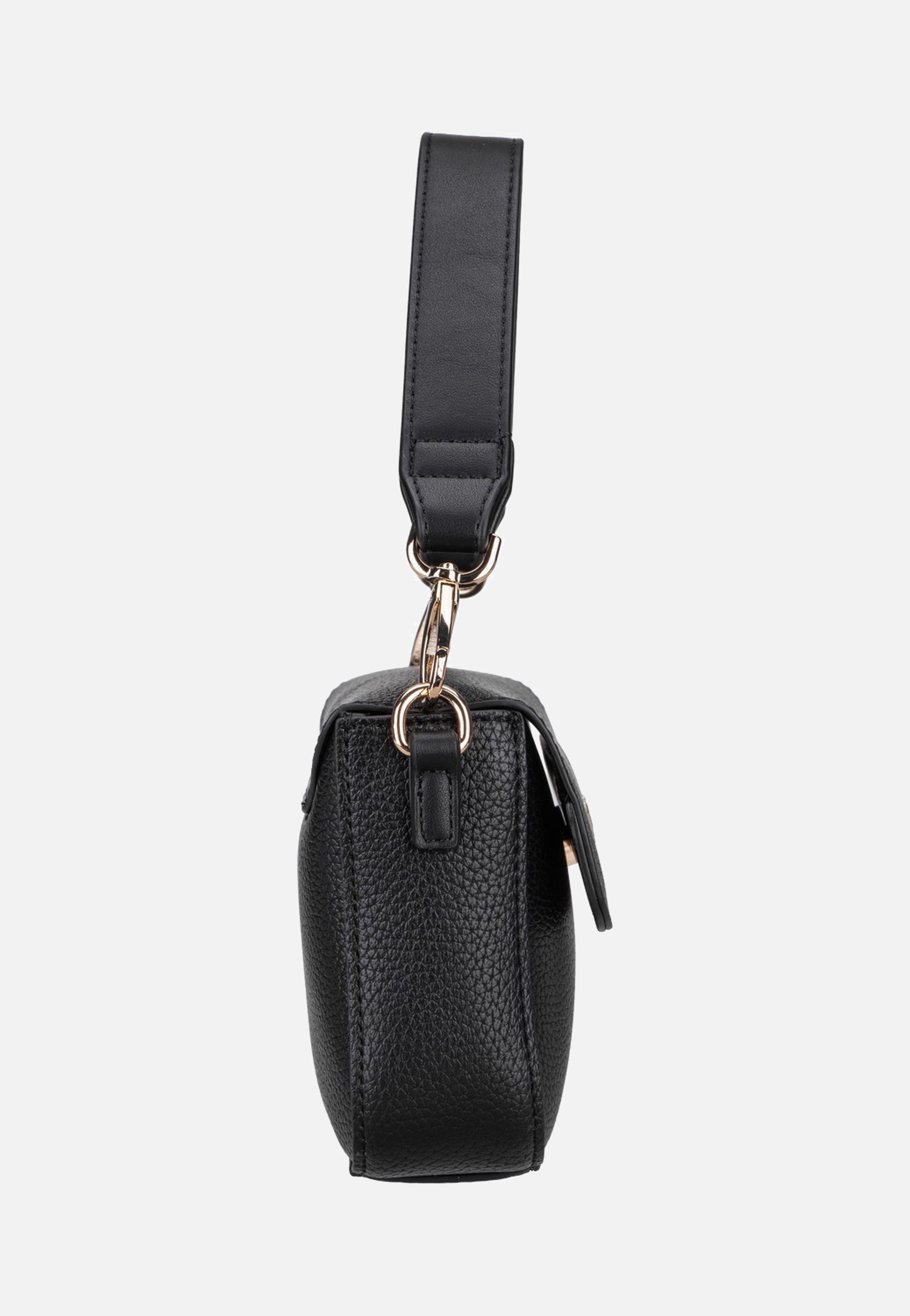 Valentino Alexia Flap Nero Shoulder Bag
