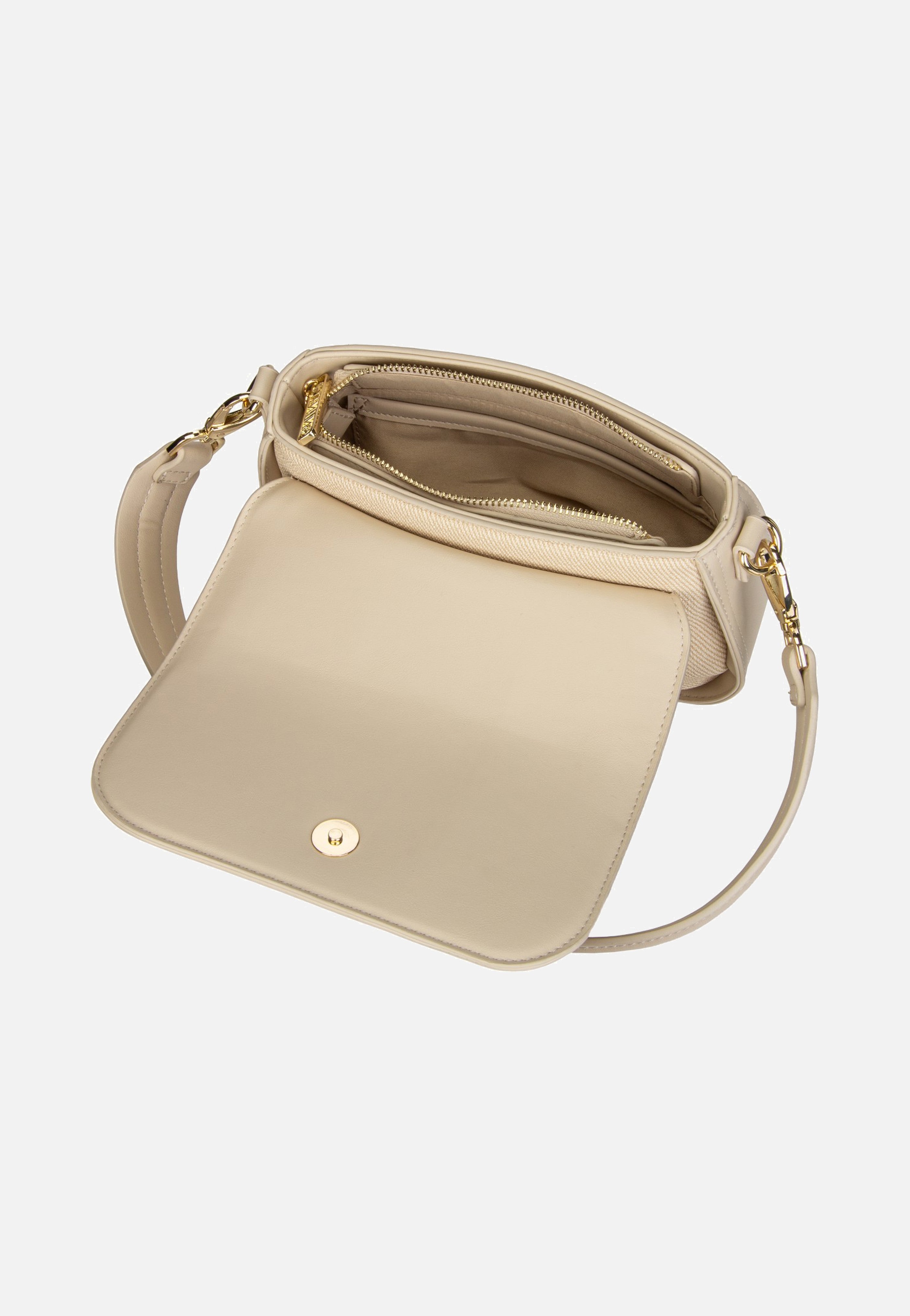 Valentino Atena Re S09 Naturale/Ecru Shoulder Bag