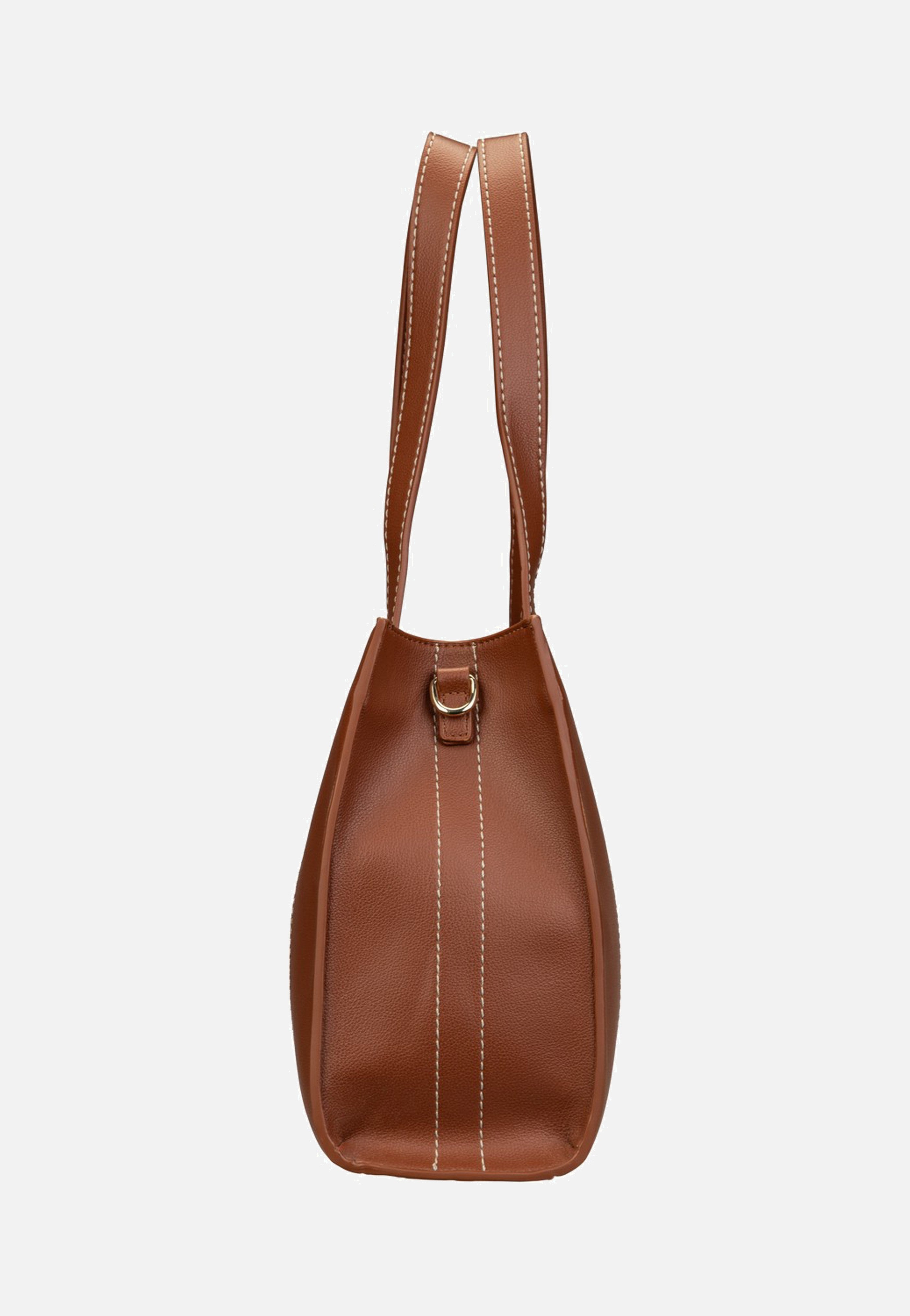 Valentino Aury Re B01 Cuoio Shopper