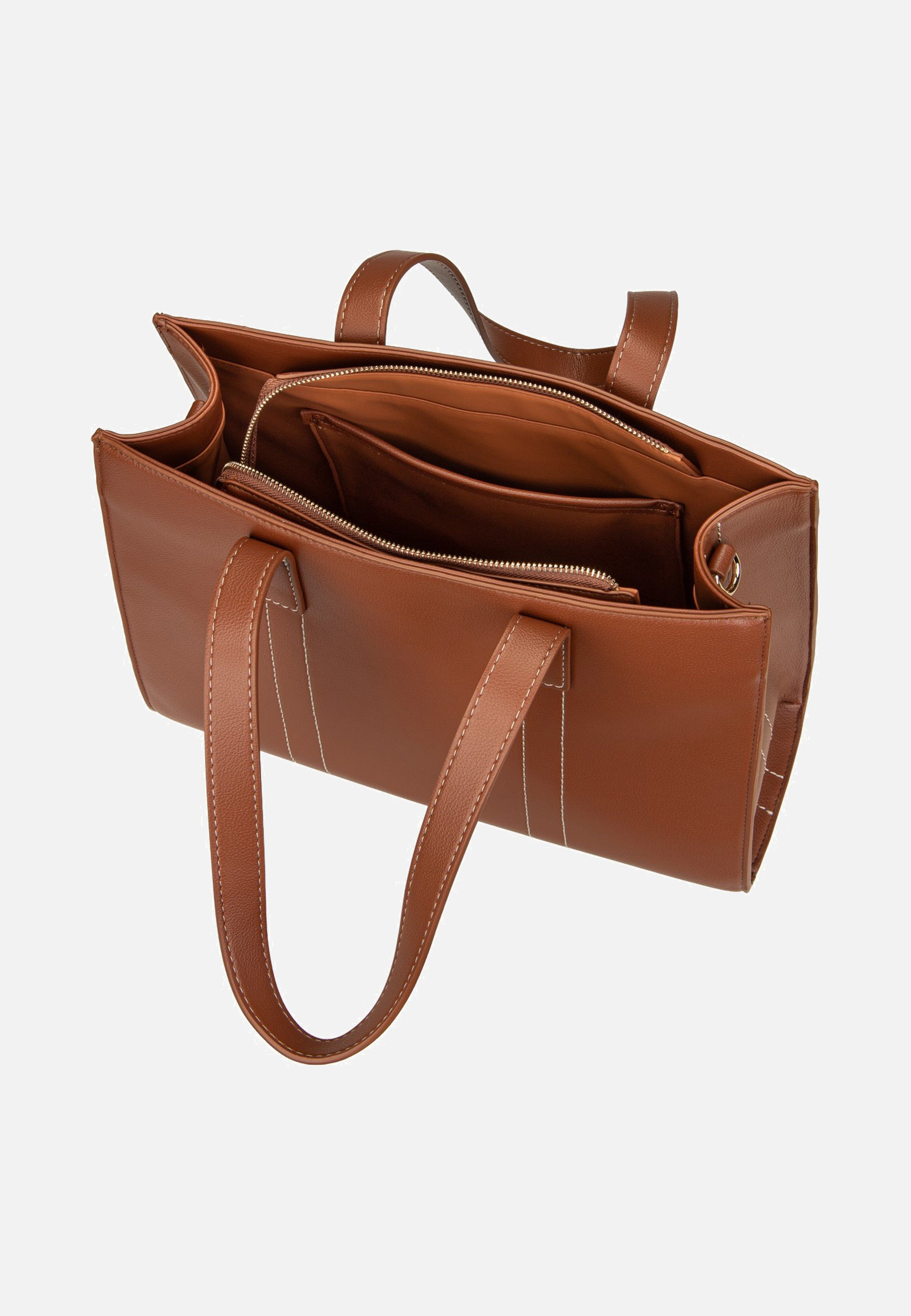 Valentino Aury Re B01 Cuoio Shopper