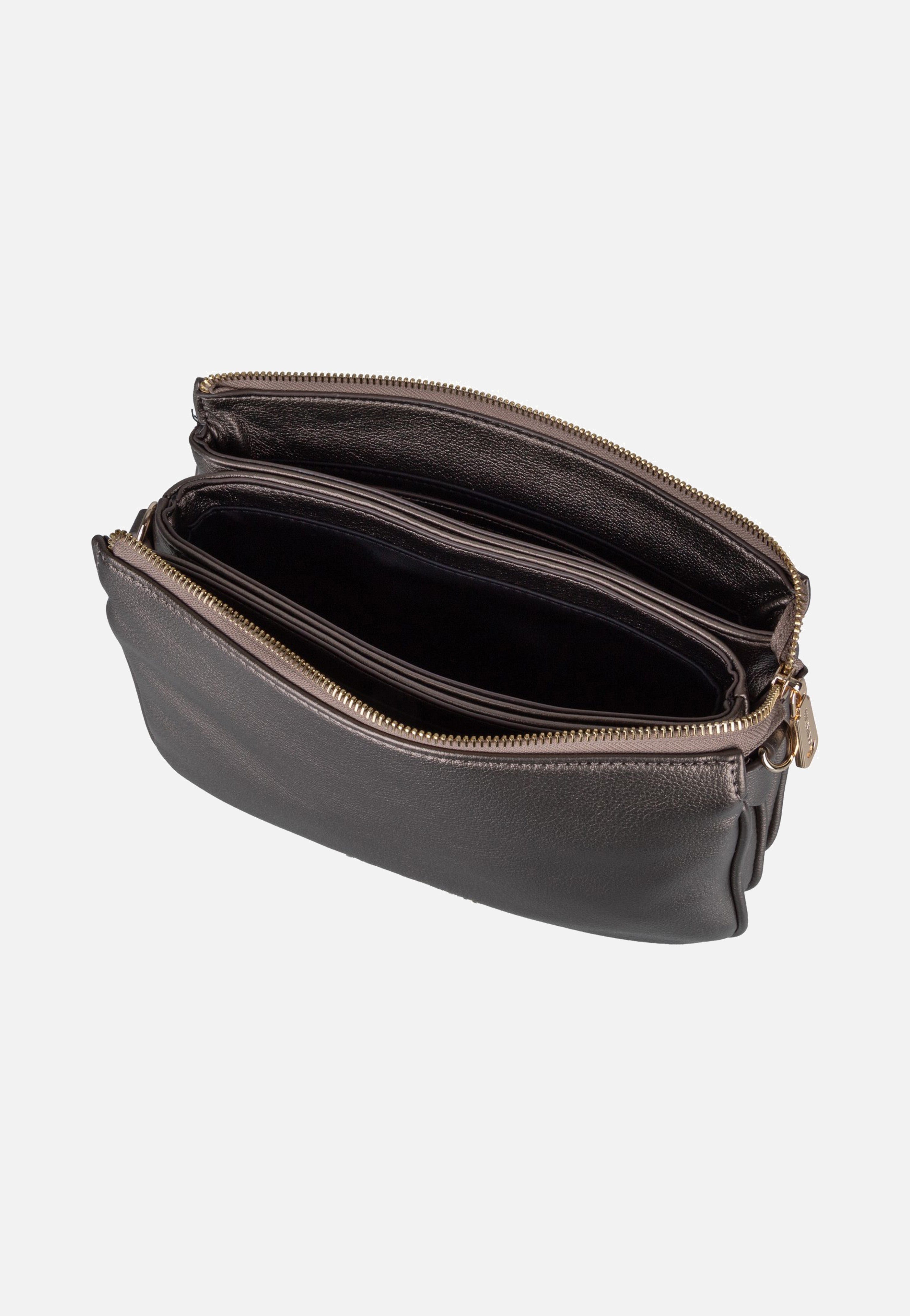 Valentino Barn O42 Gun Metal Crossbody Bag