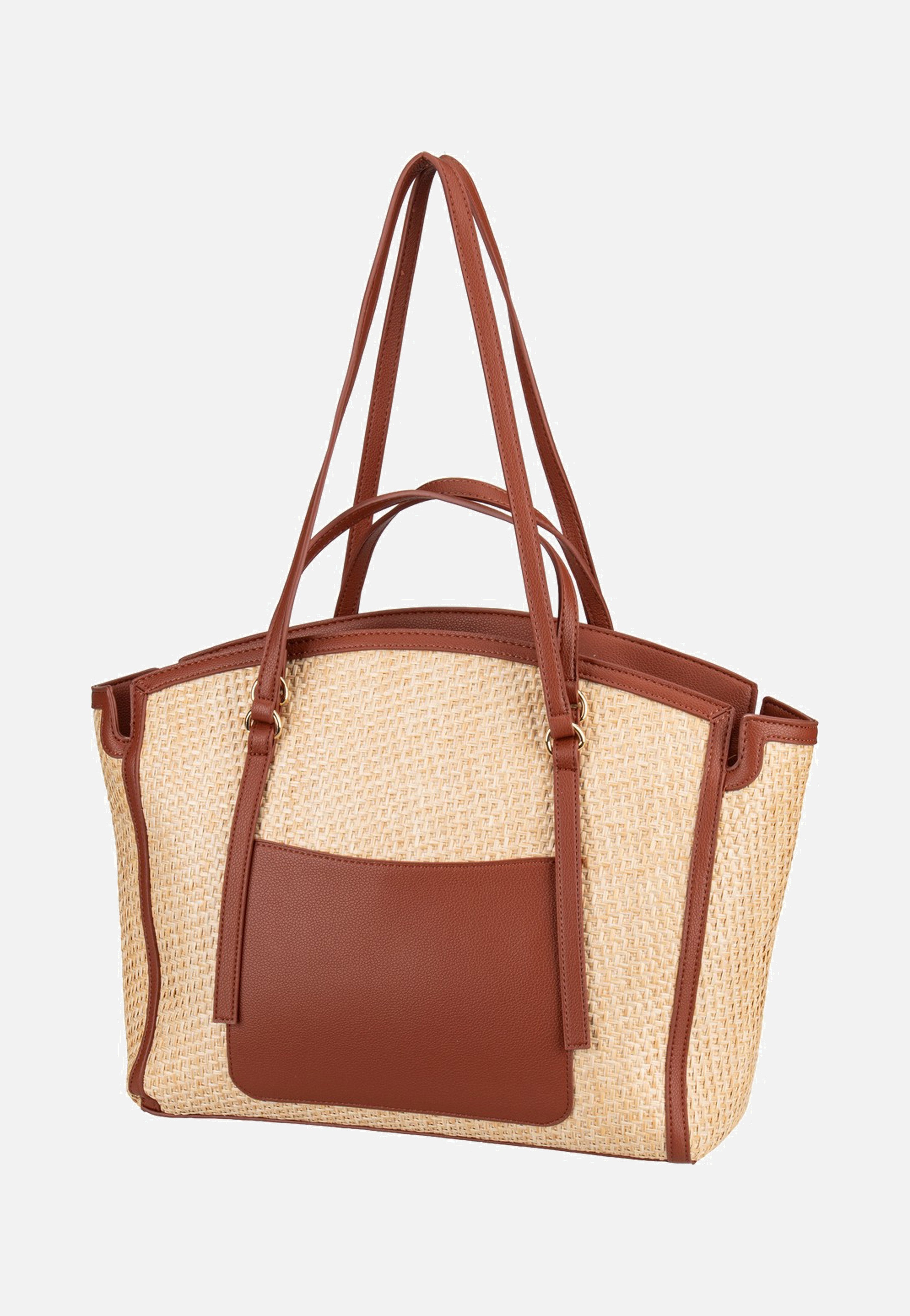 Valentino Demetra 901 Naturale/Cuoio Shopper