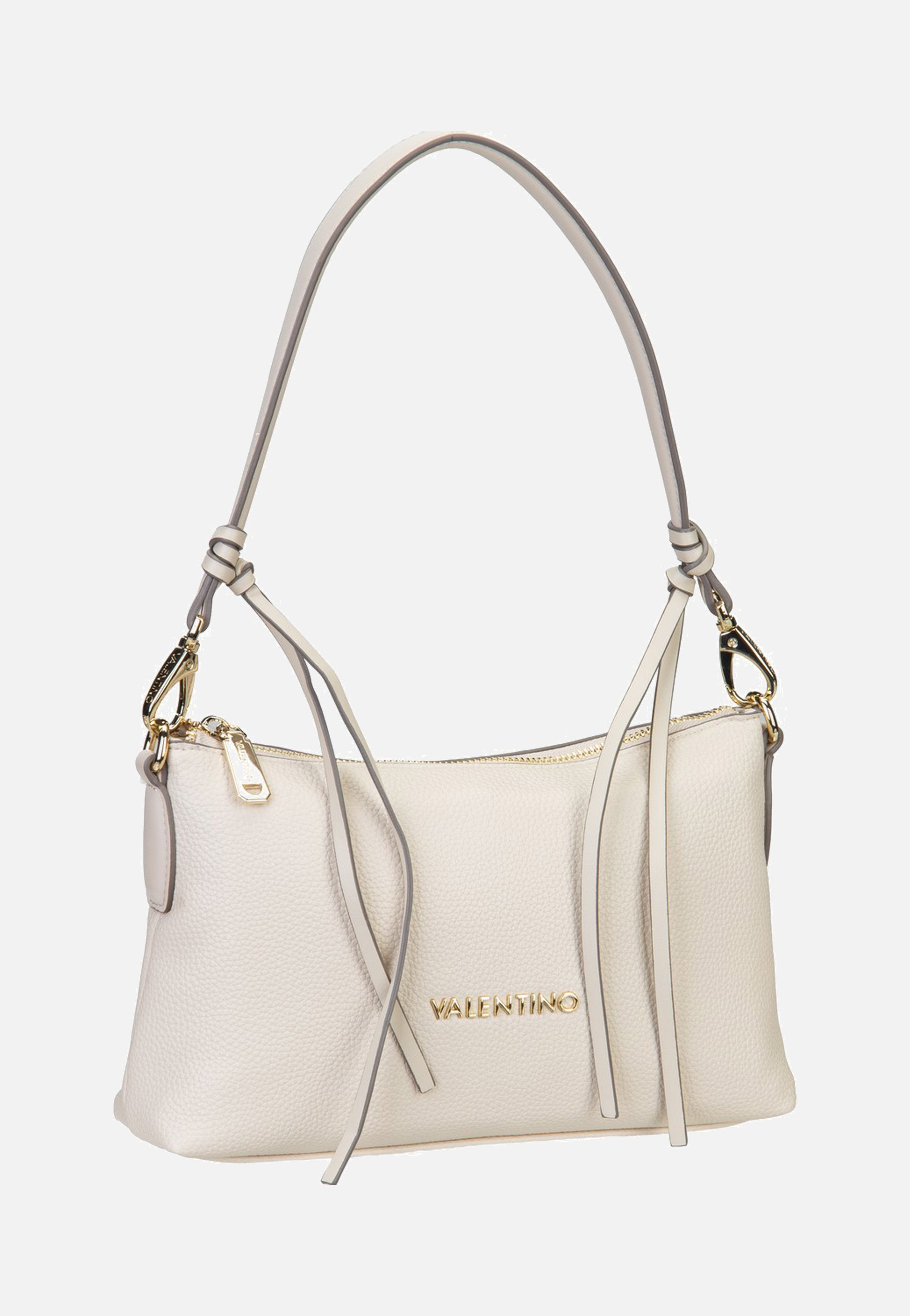 Valentino Fiamma Re 5Y13 Ecru Shoulder Bag