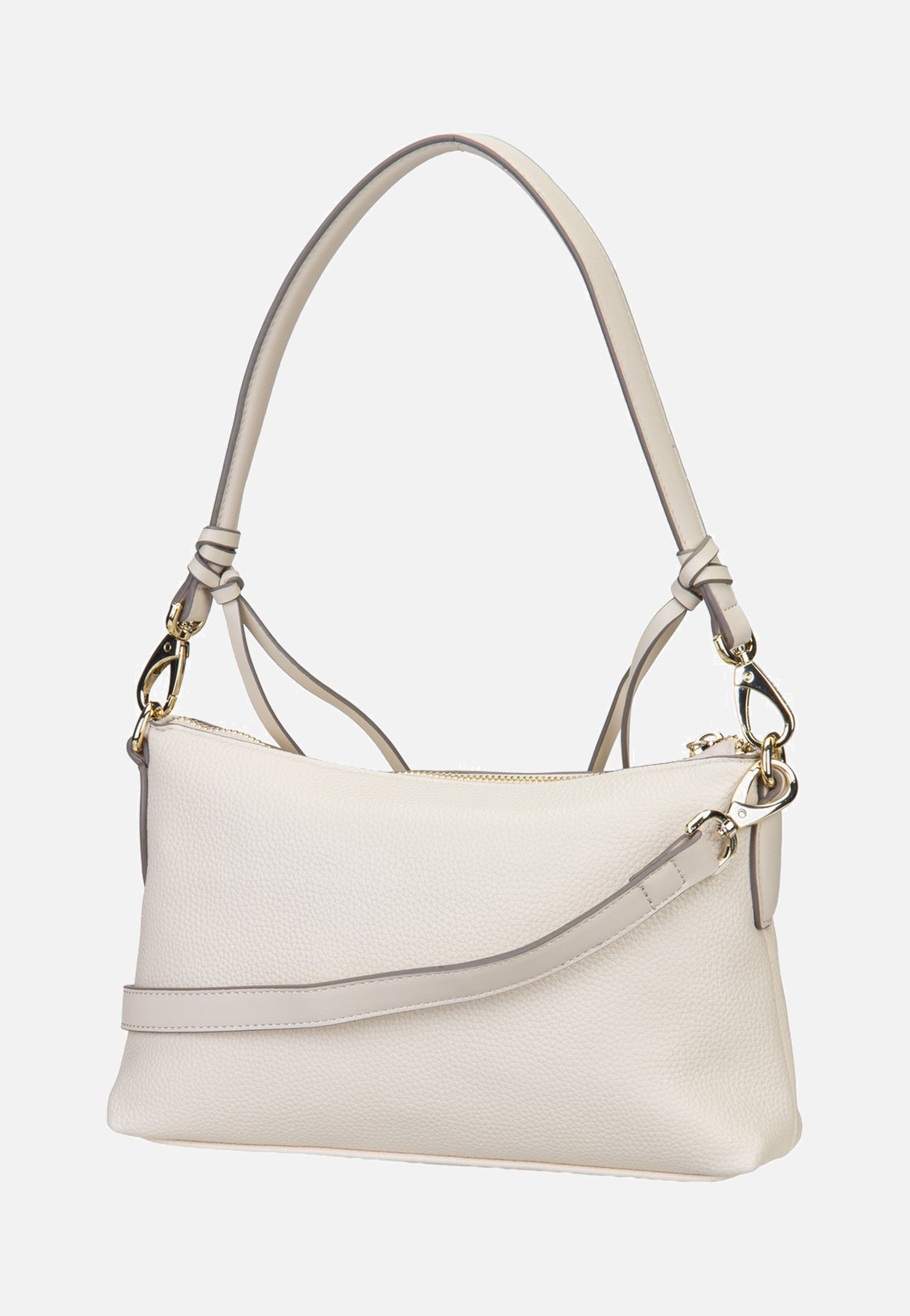 Valentino Fiamma Re 5Y13 Ecru Shoulder Bag