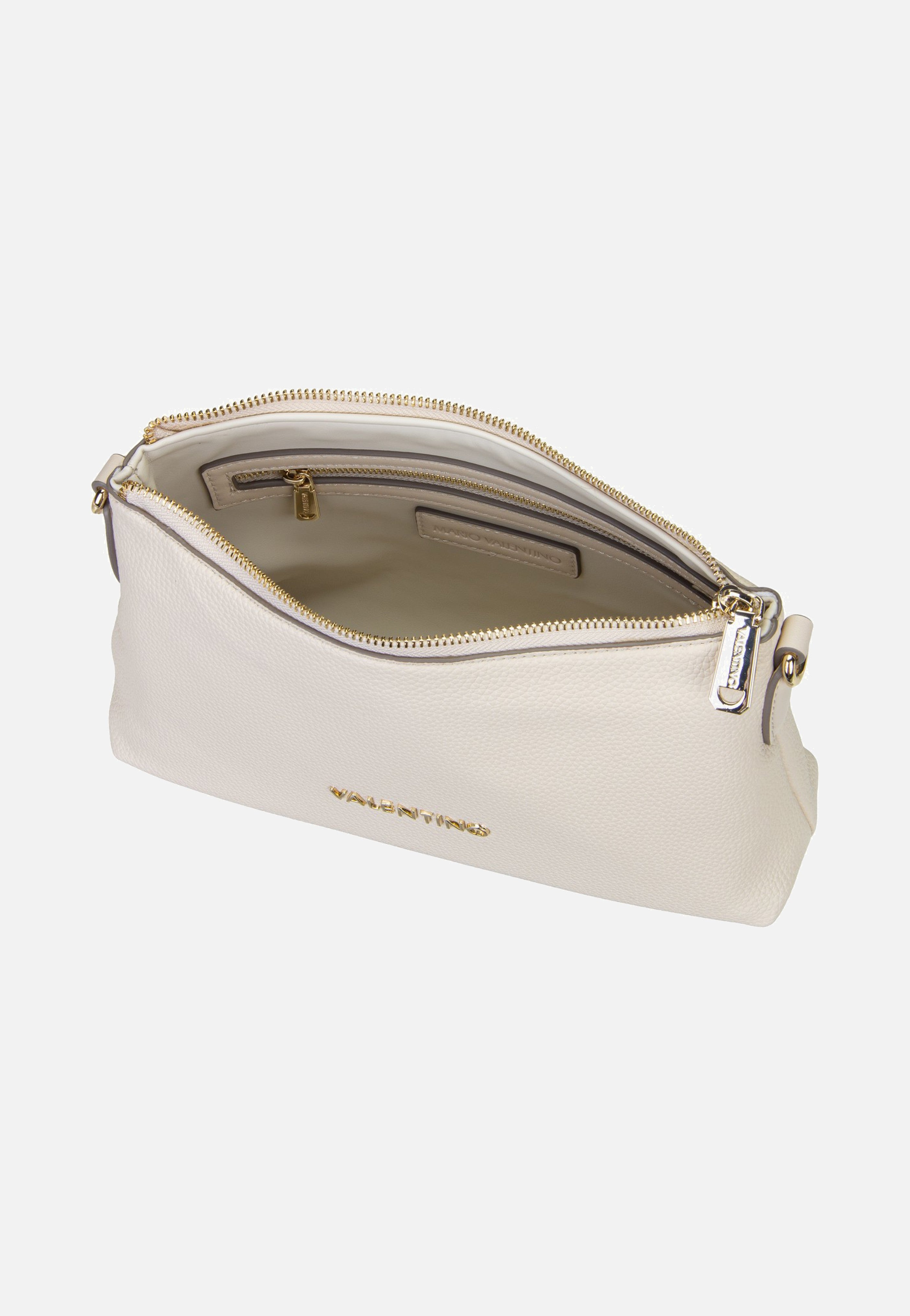 Valentino Fiamma Re 5Y13 Ecru Shoulder Bag