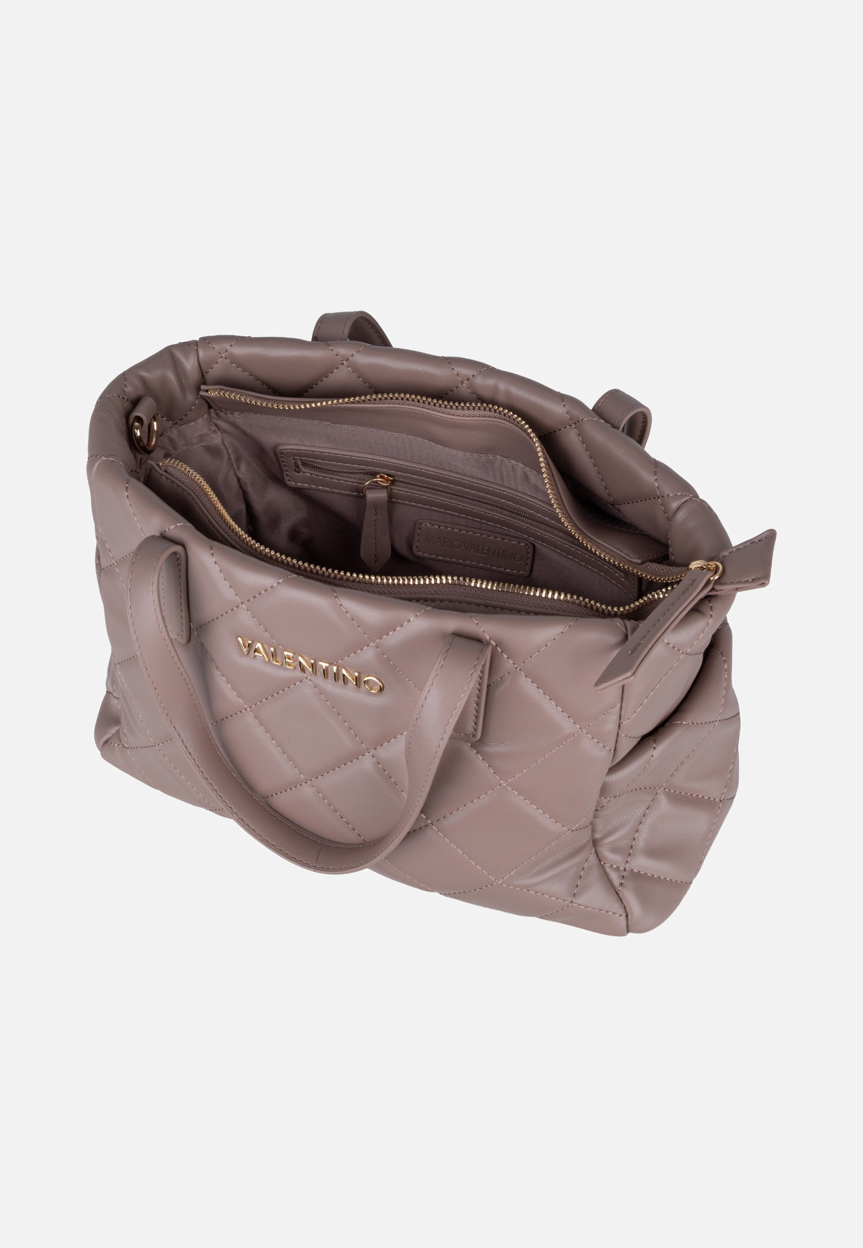 Valentino Ocarina 36R Taupe Tote Bag