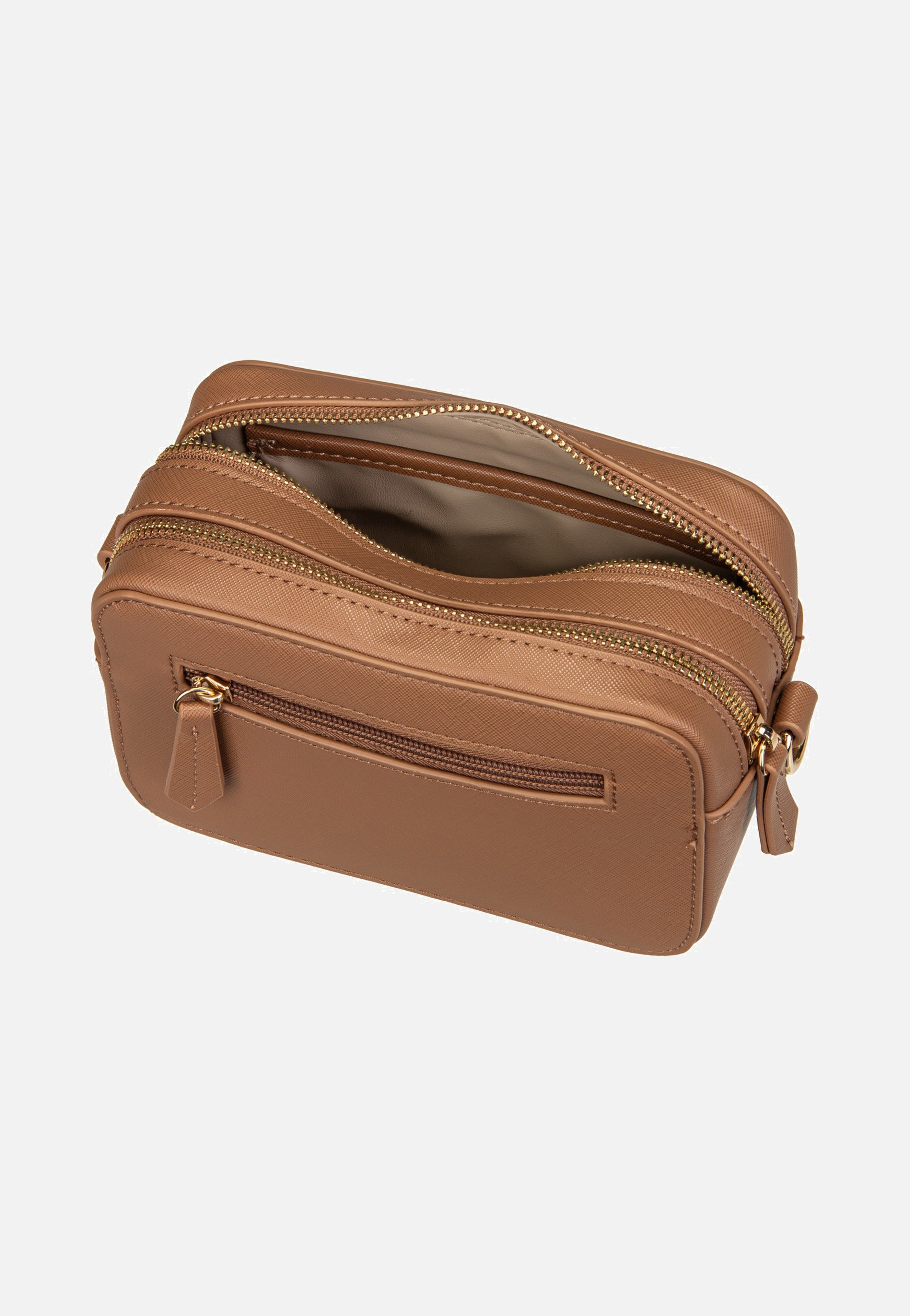 Valentino Zero Re Camera Bag 306 Cuoio Crossbody Bag