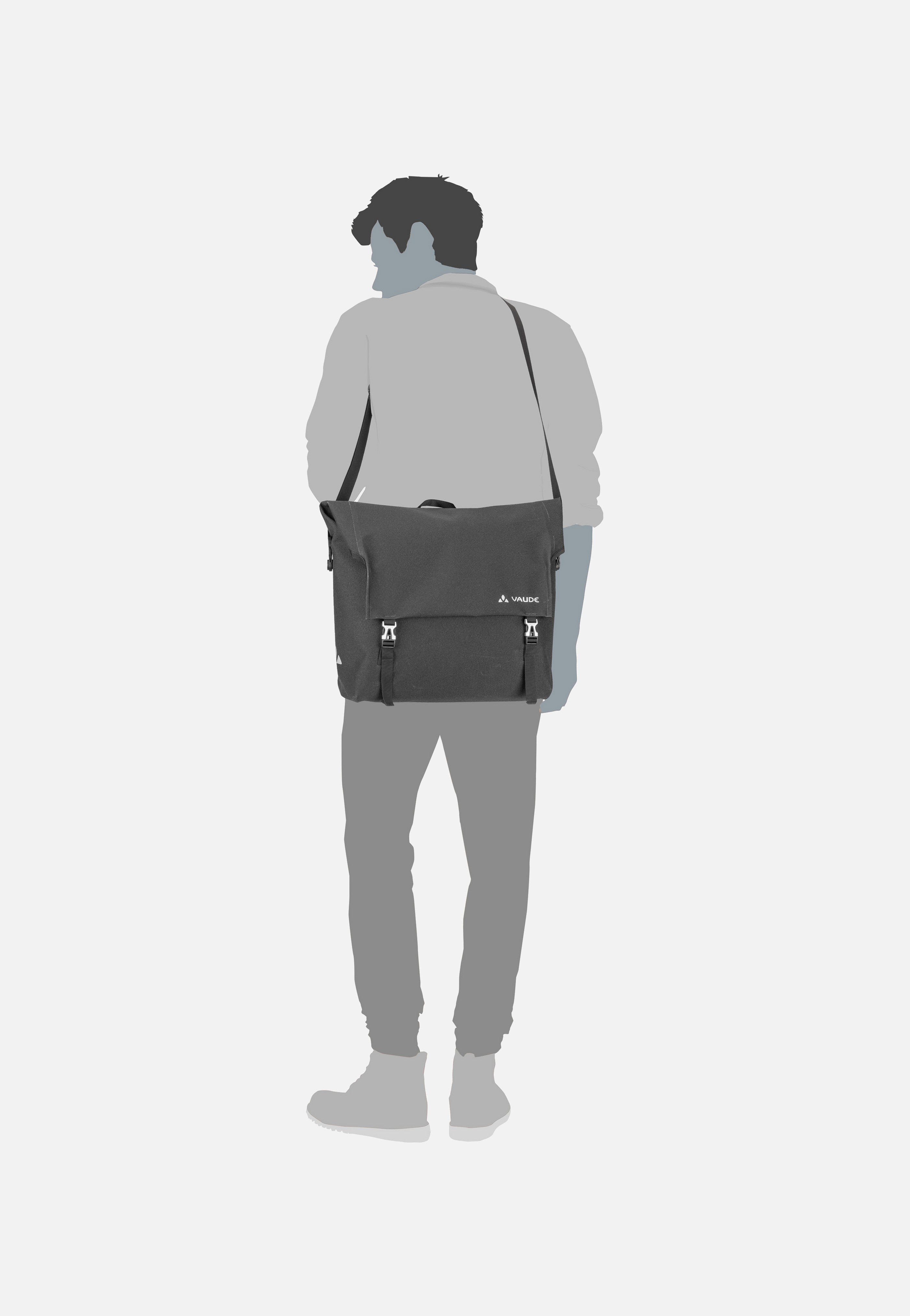 Vaude - Augsburg IV L Black - Bike Bag | Neutral-Image