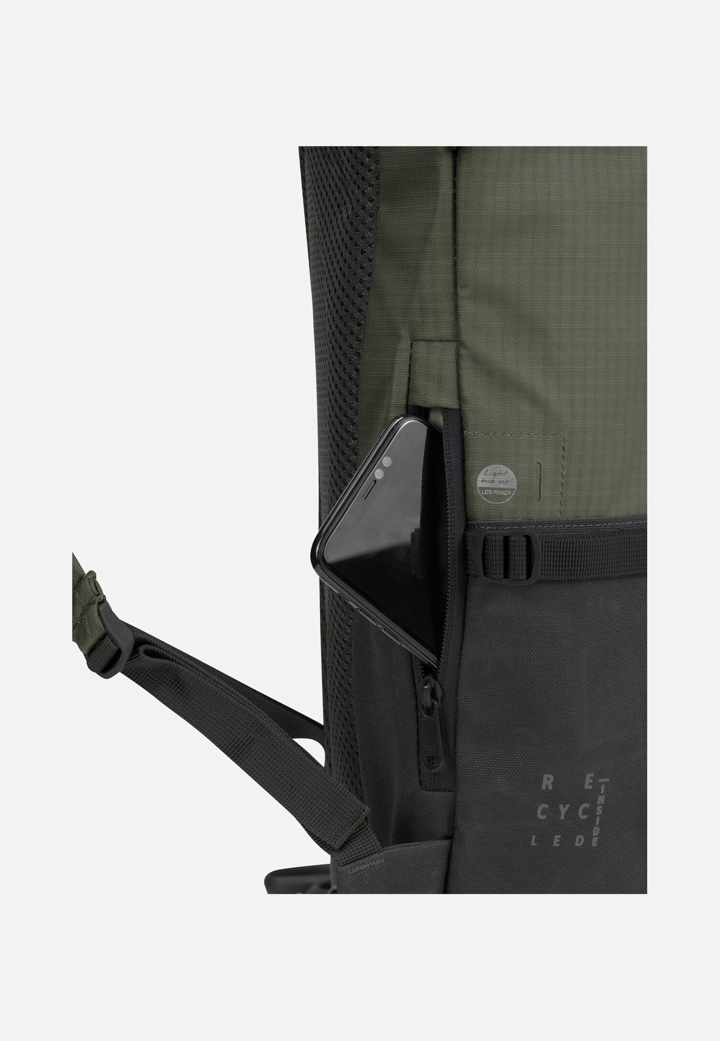 Vaude CityGo 23 II Khaki Rolltop Backpack