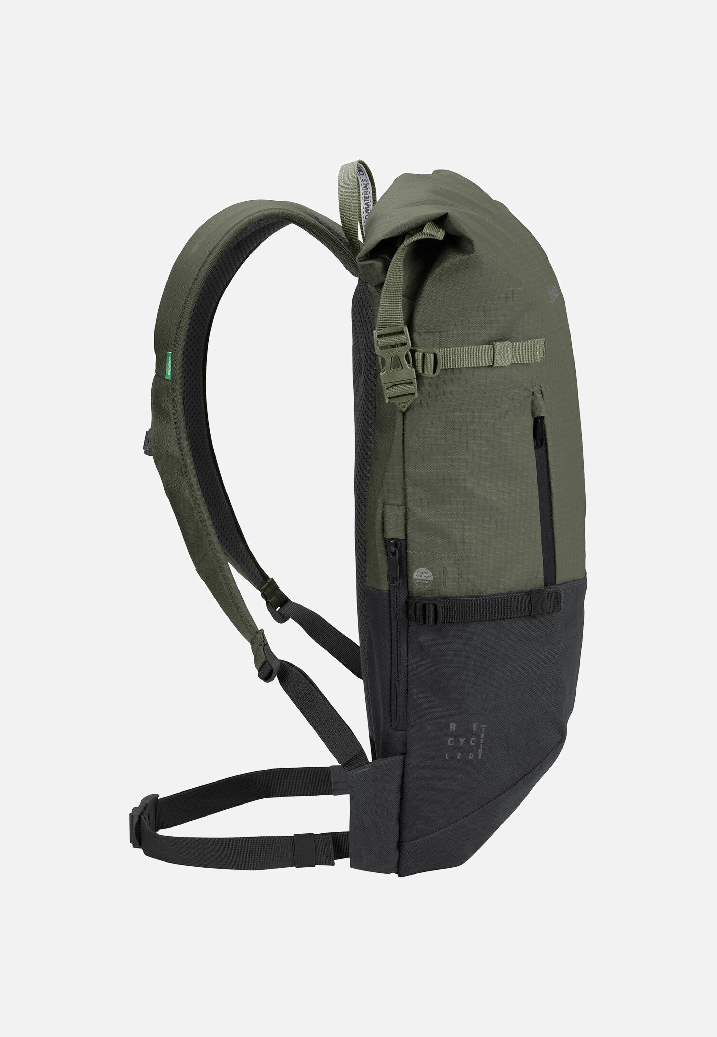 Vaude CityGo 23 II Khaki Rolltop Backpack