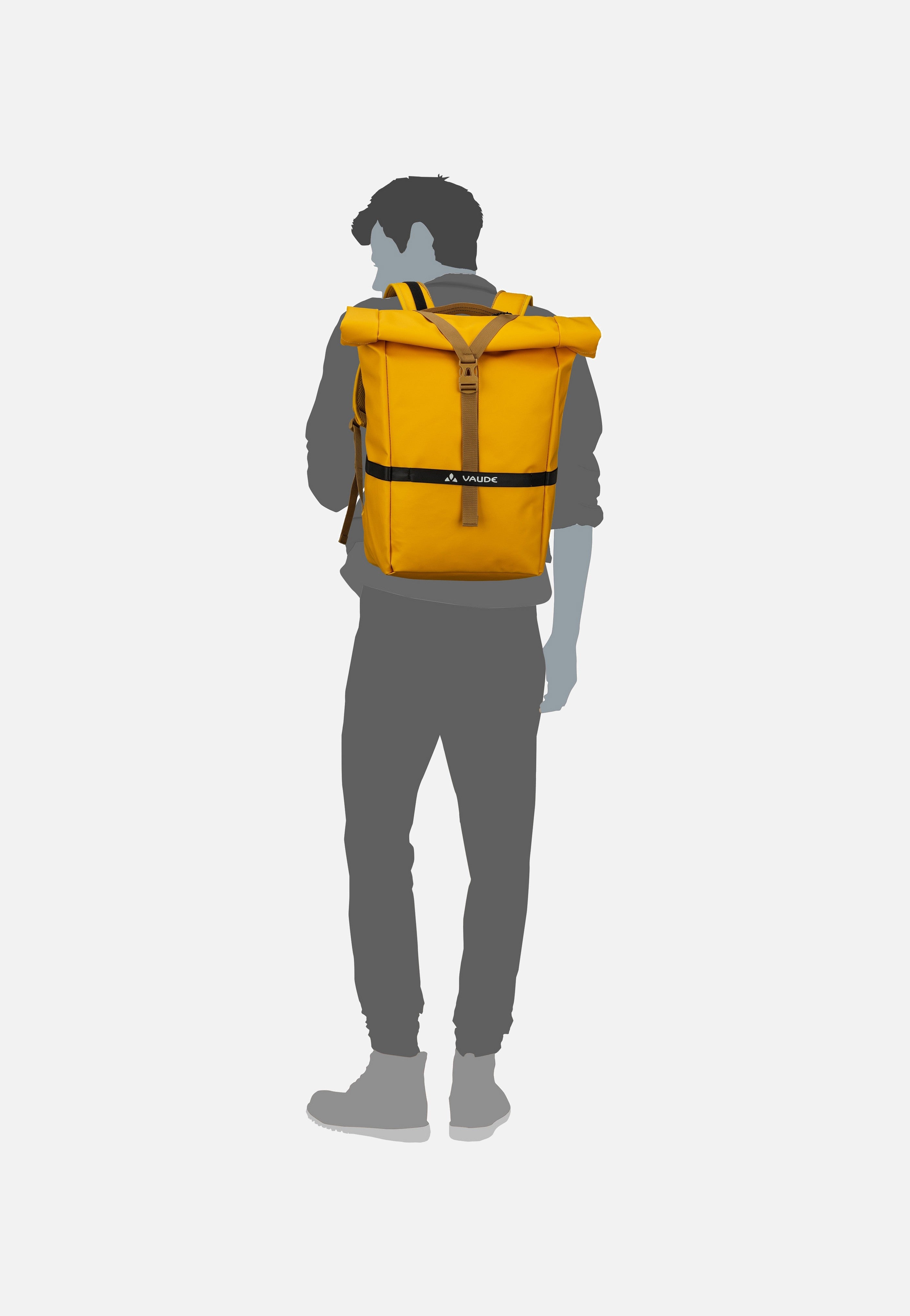 Vaude Mineo 23 Burnt Yellow Rolltop Backpack