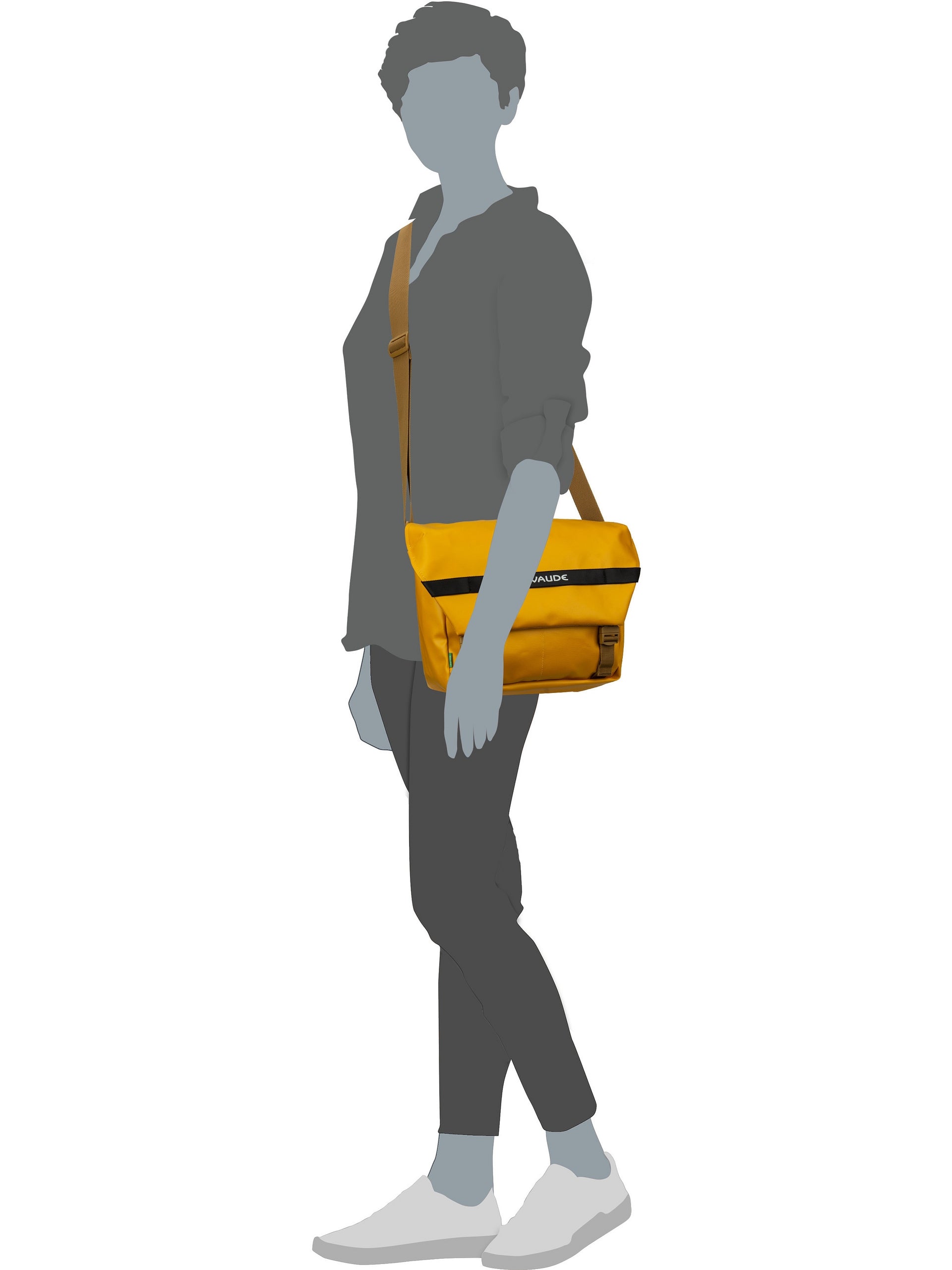 Vaude - Mineo 9 Burnt Yellow - Messenger Bag | Neutral-Image