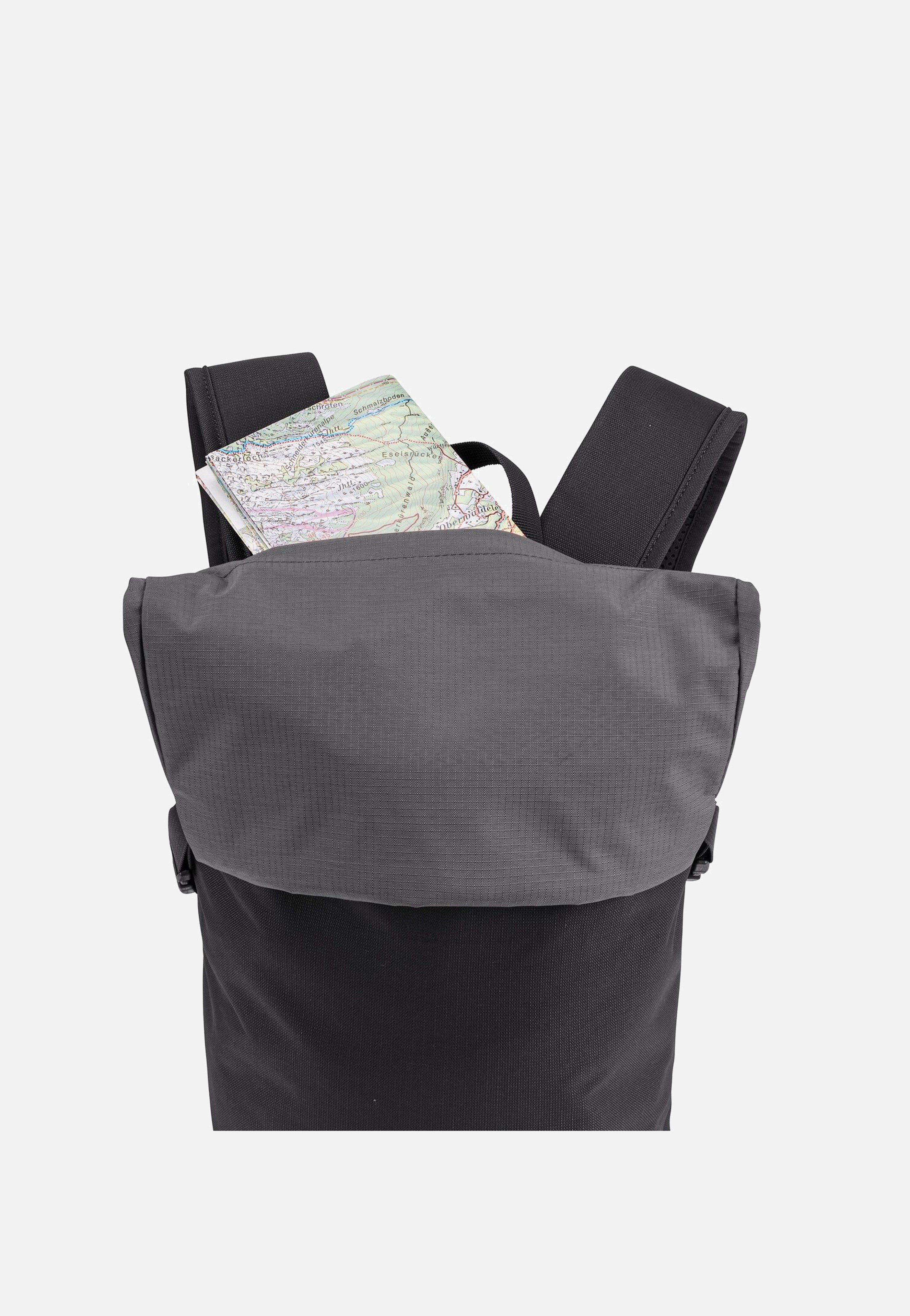 Vaude Unuk II Black Rolltop Backpack