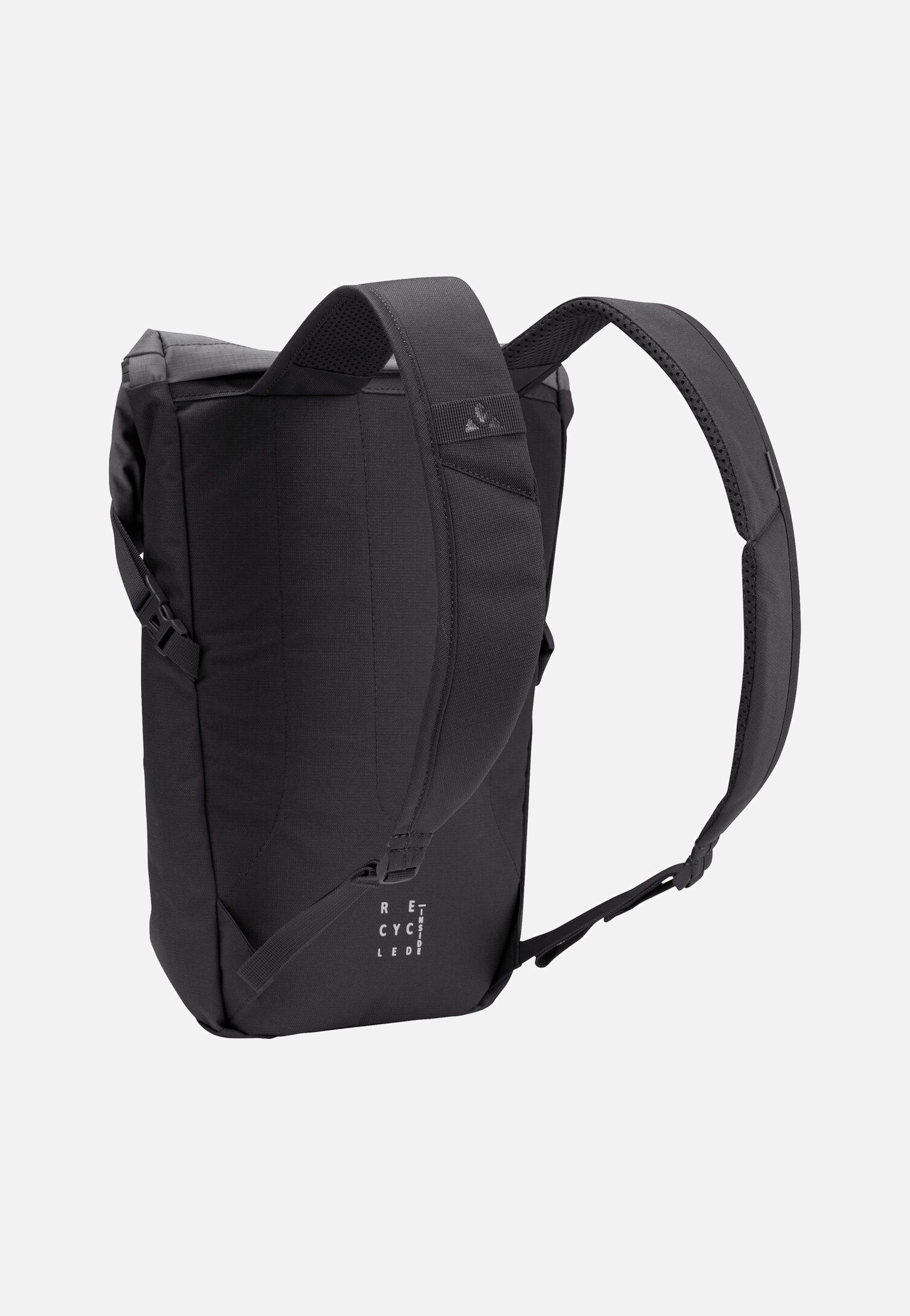 Vaude Unuk II Black Rolltop Backpack