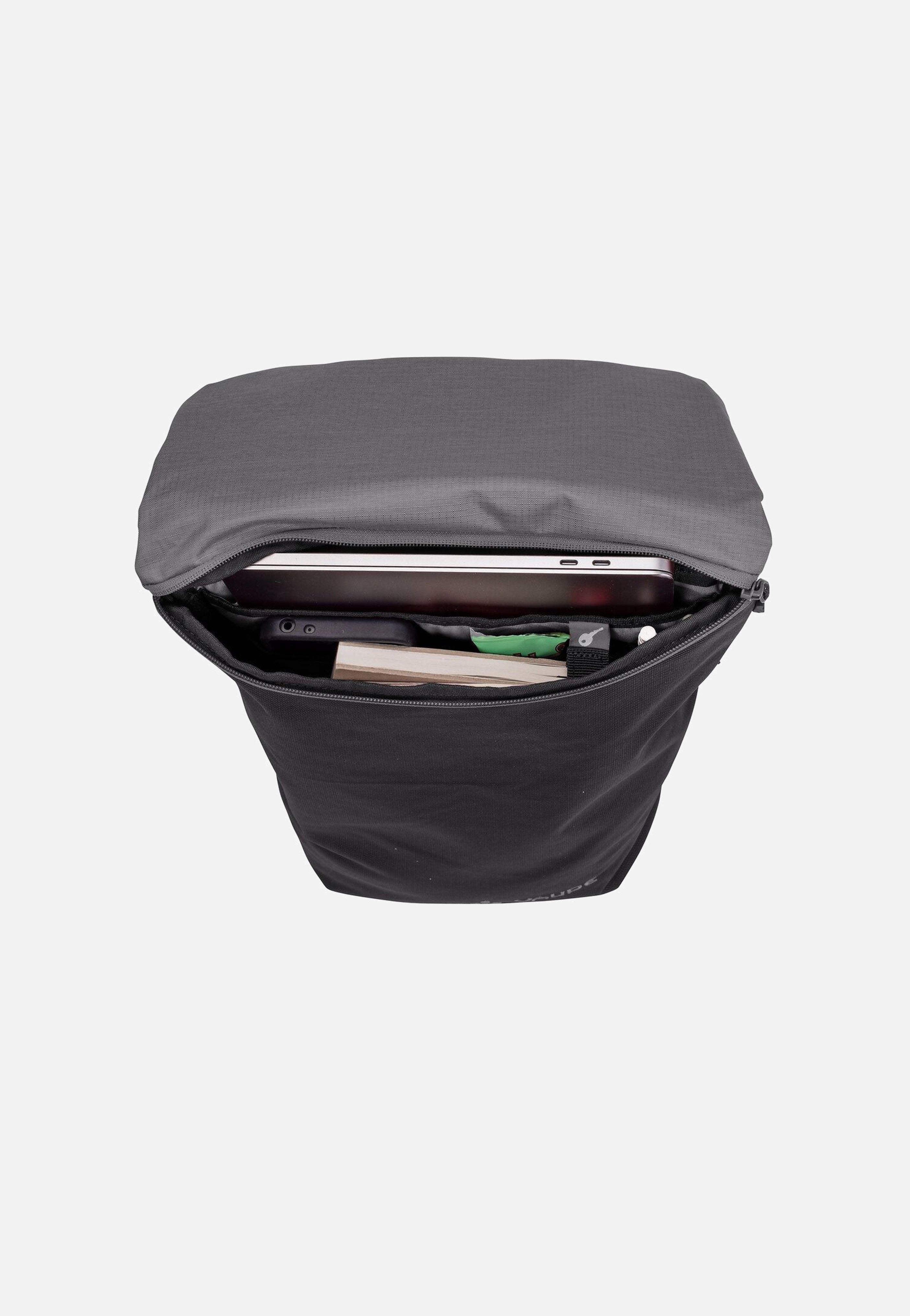 Vaude Unuk II Black Rolltop Backpack