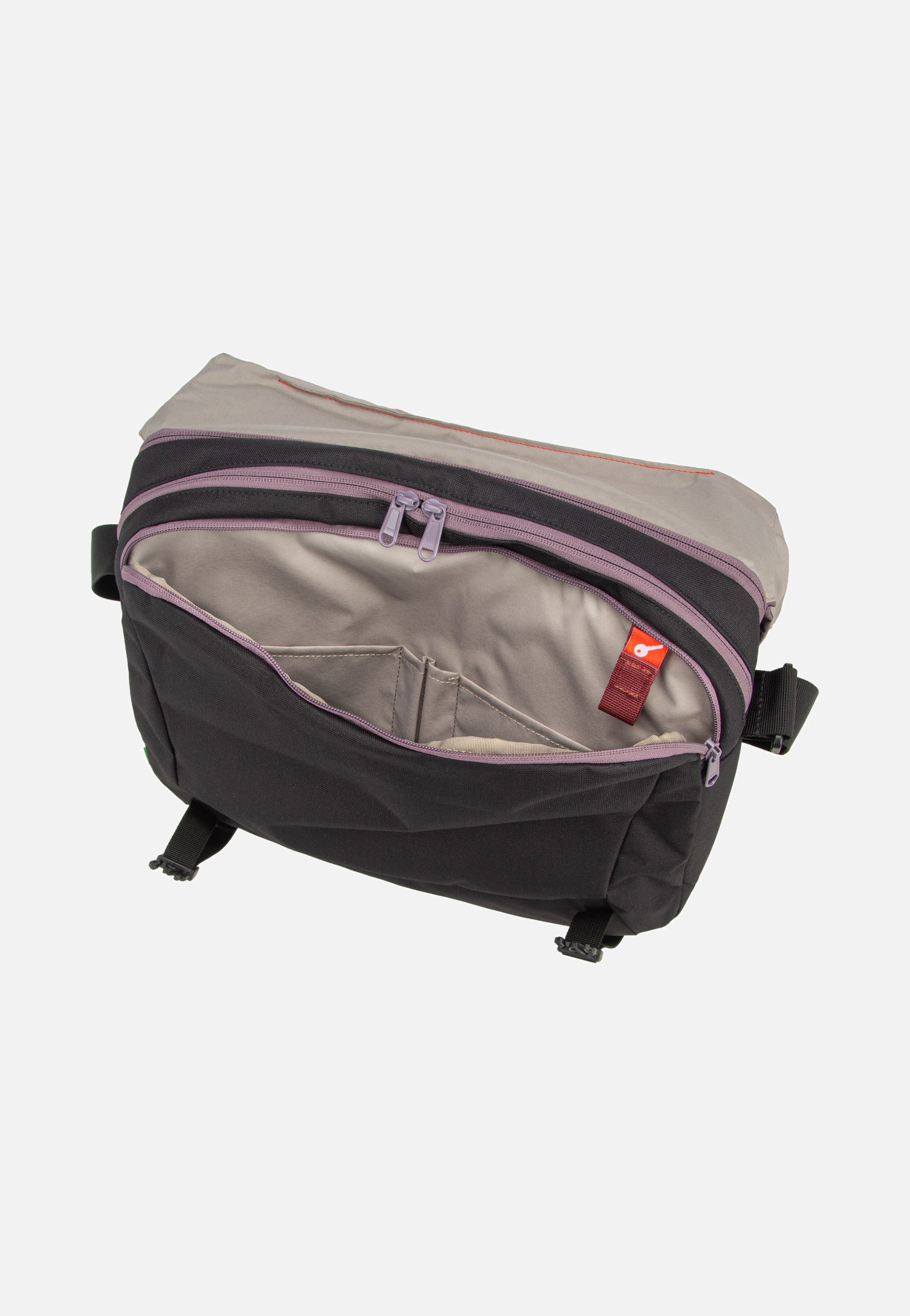 Vaude Rom M III Black/Purple Ash Crossbody Bag
