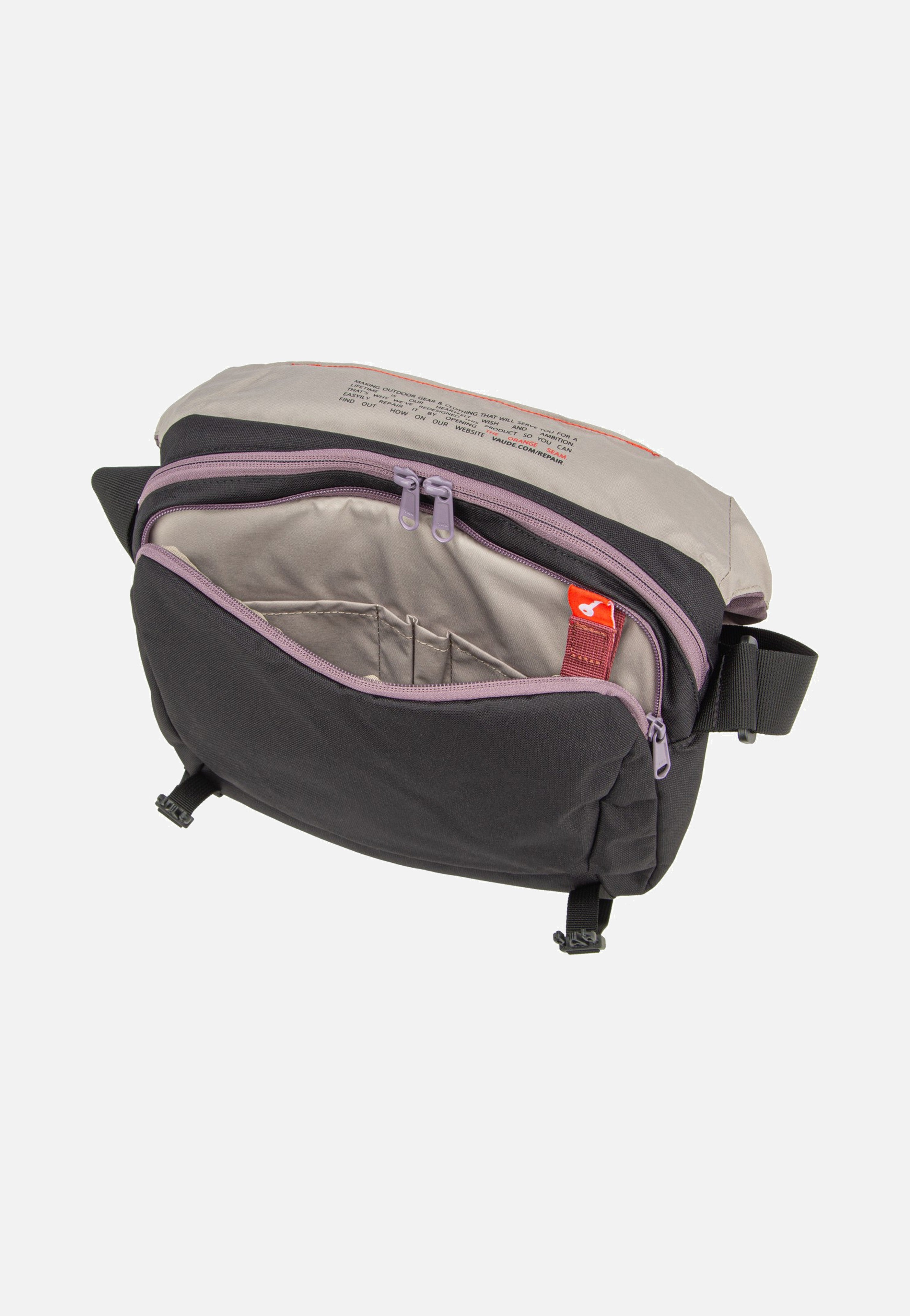 Vaude - Rom S III Black/Purple Ash - Crossbody Bag | Neutral-Image