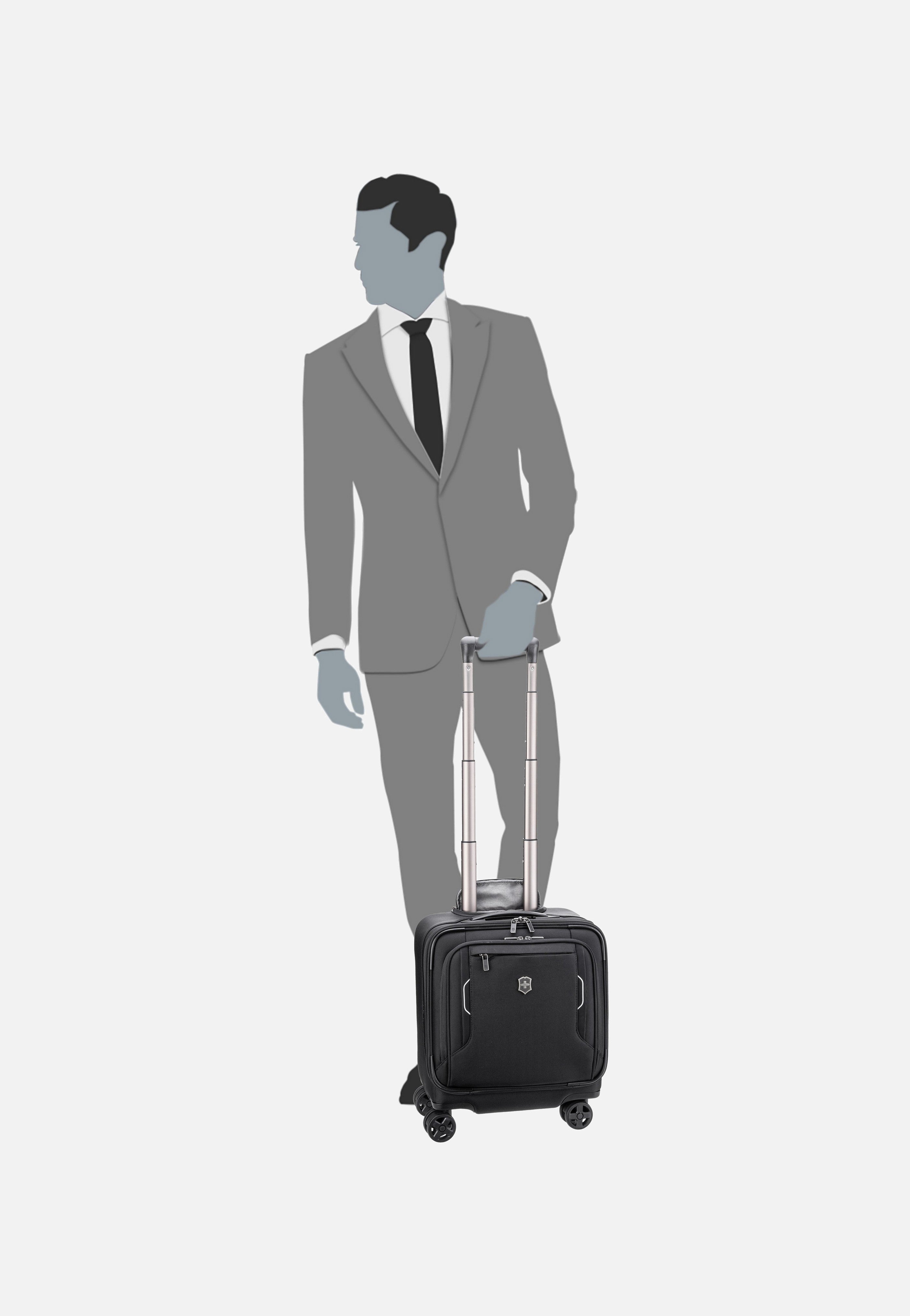 Victorinox - Werks 6.0 Wheeled Boarding Tote Black - Pilot Case | Neutral-Image