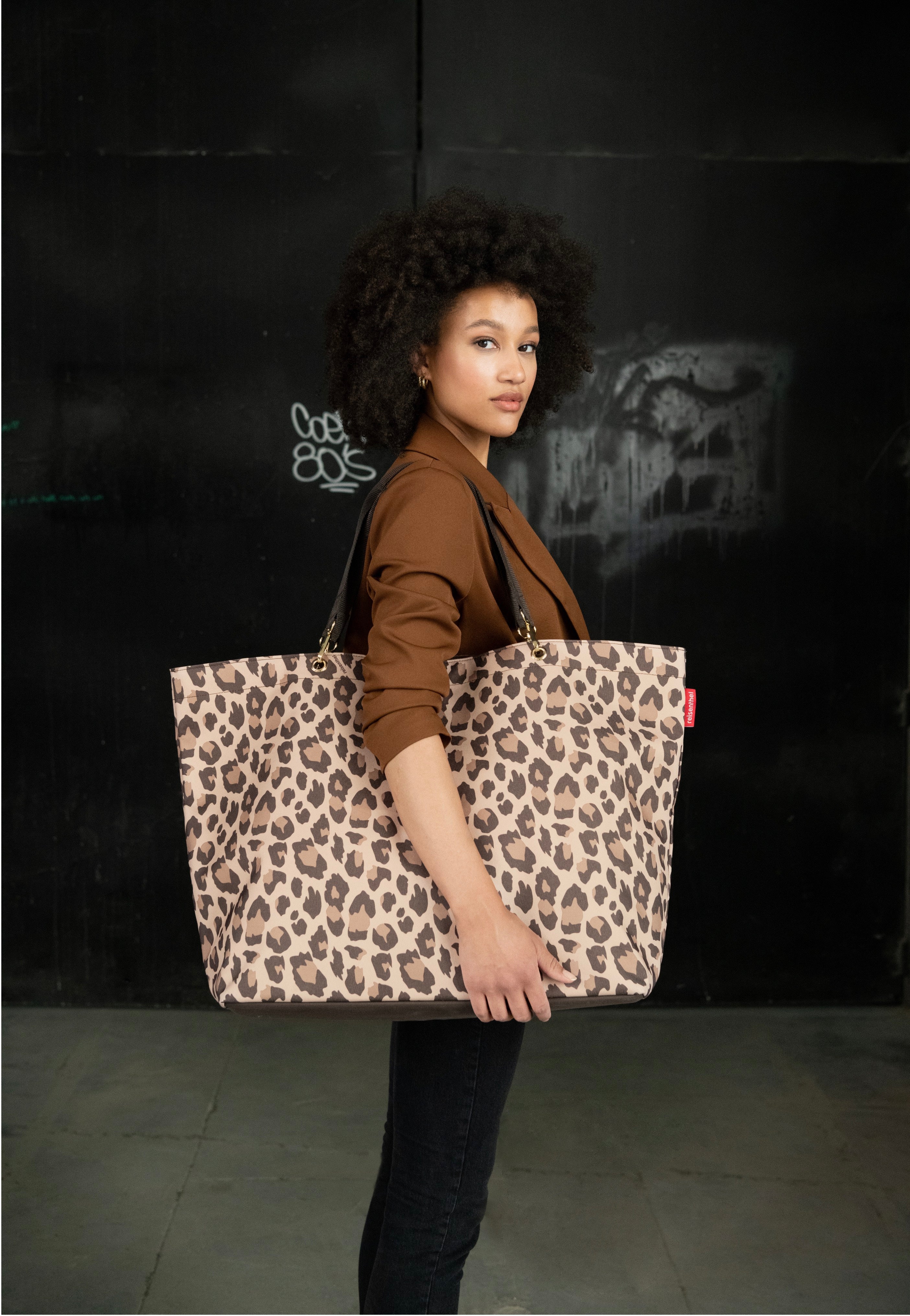 reisenthel Shopper XL Leo Macciato Shopping Bag
