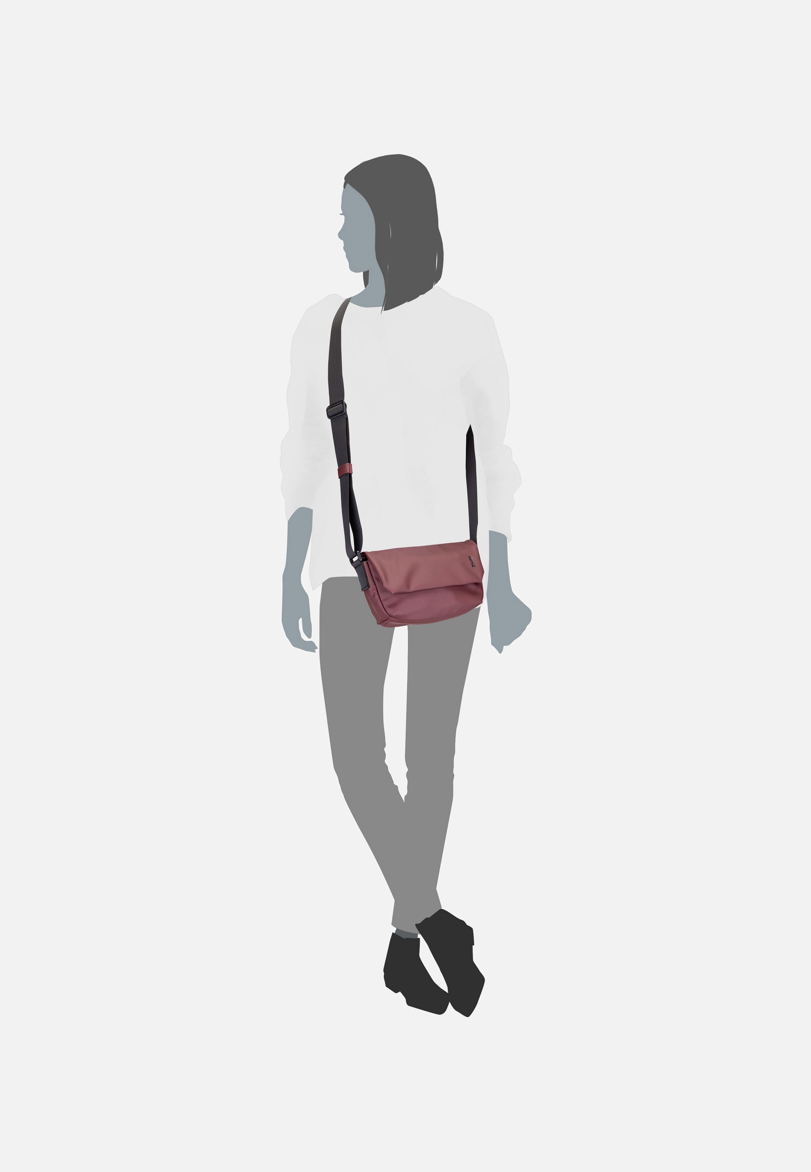 zwei - Cargo CA40 Bordeaux - Crossbody Bag | Neutral-Image