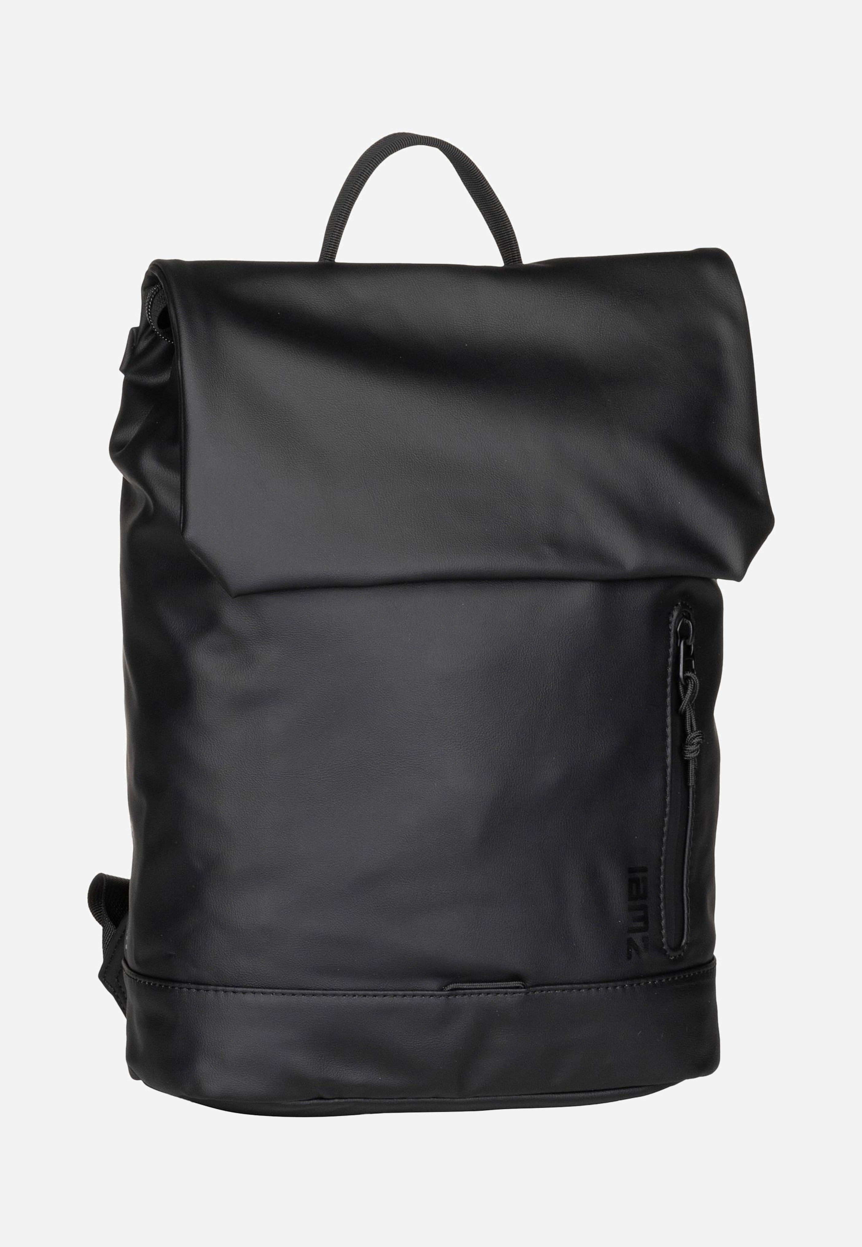 cargo leather backpack zwei Cargo CAR130 Black - Backpack