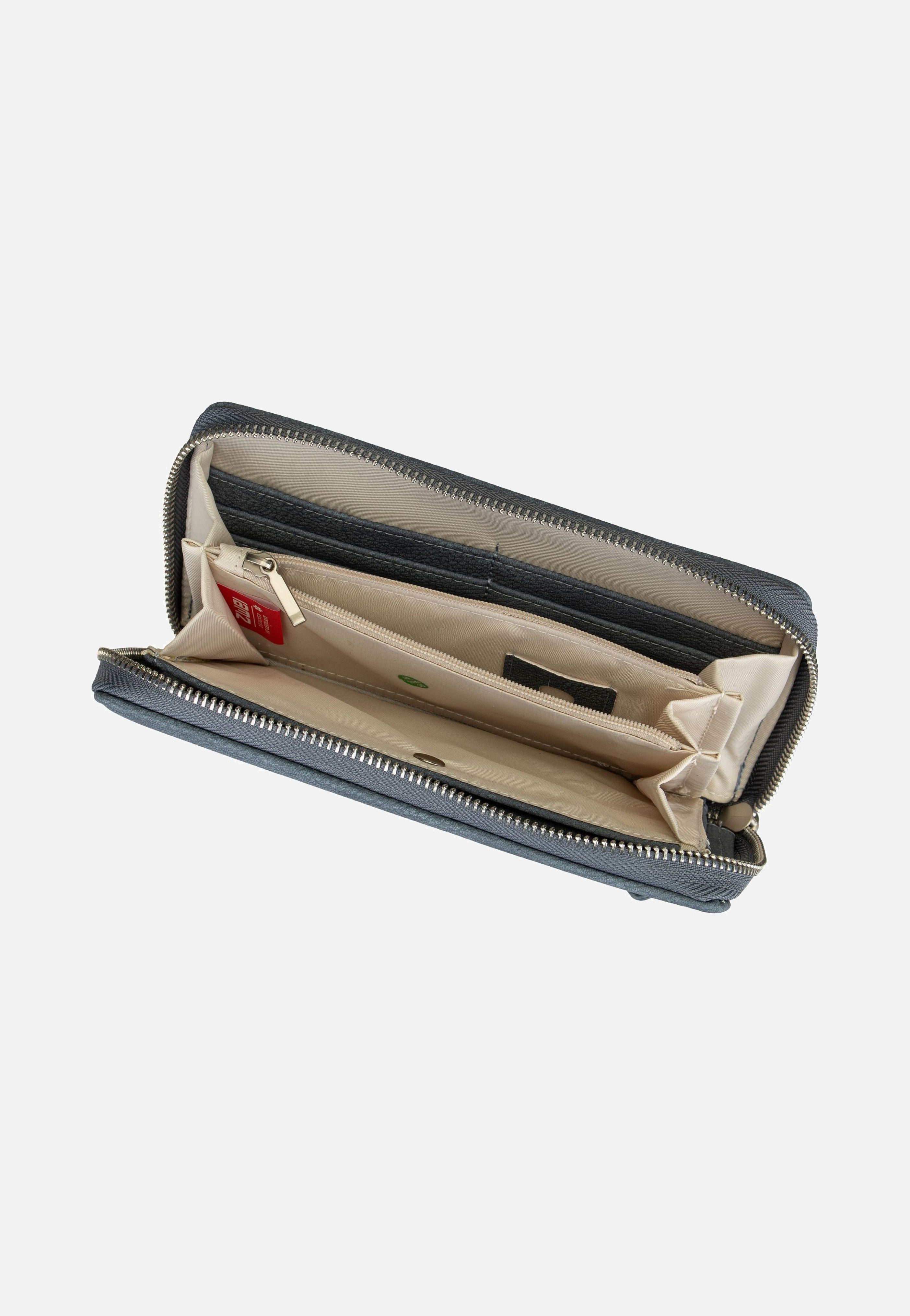zwei Mademoiselle M.Wallet MW2 Nubuk/Sky Wallet