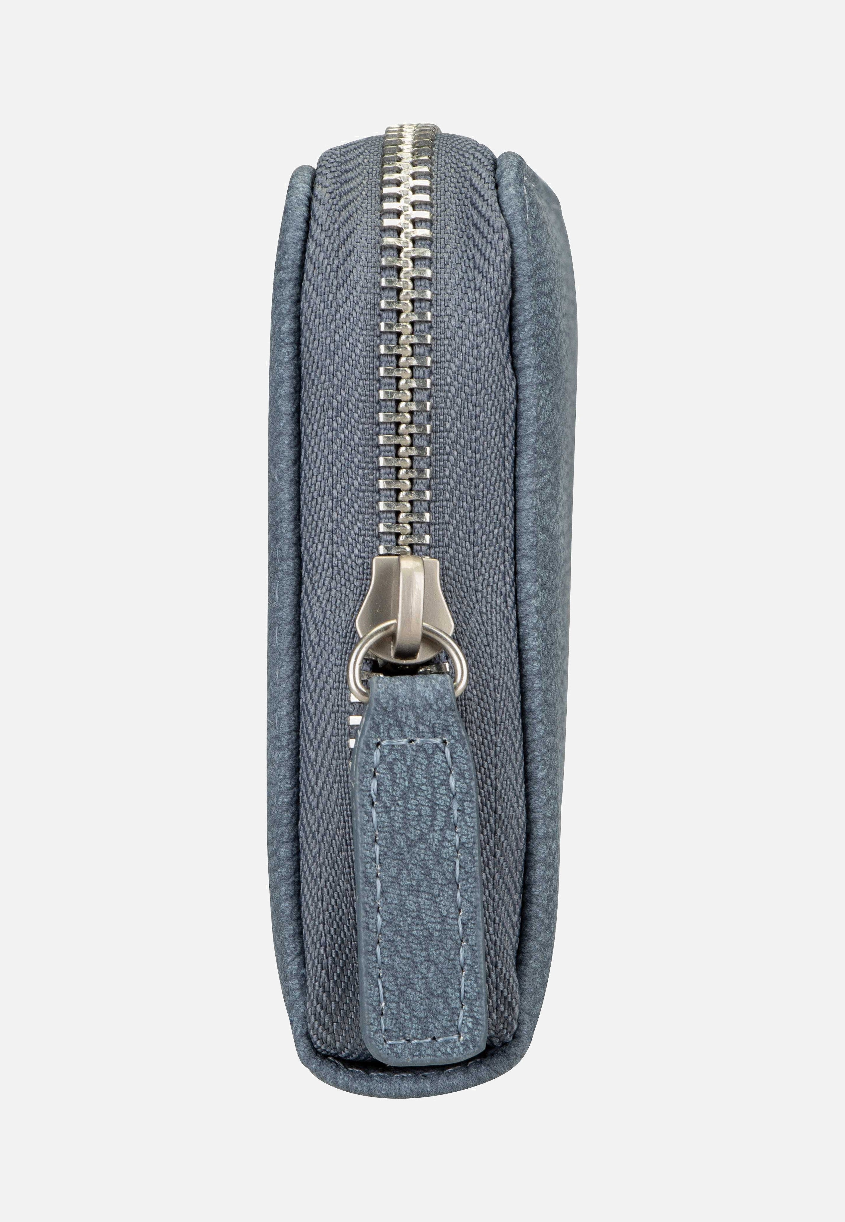 zwei Mademoiselle M.Wallet MW2 Nubuk/Sky Wallet