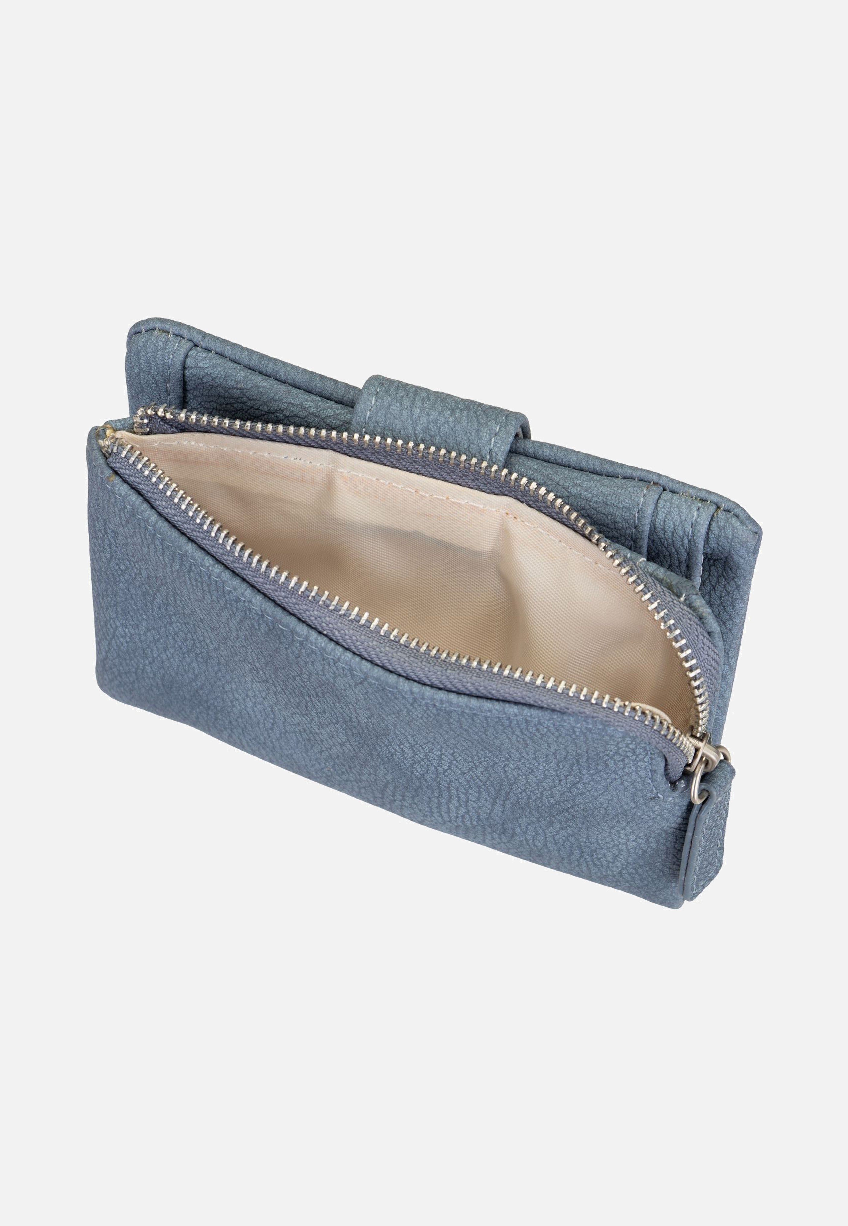 zwei Mademoiselle M.Wallet MW5 Nubuk/Sky Wallet