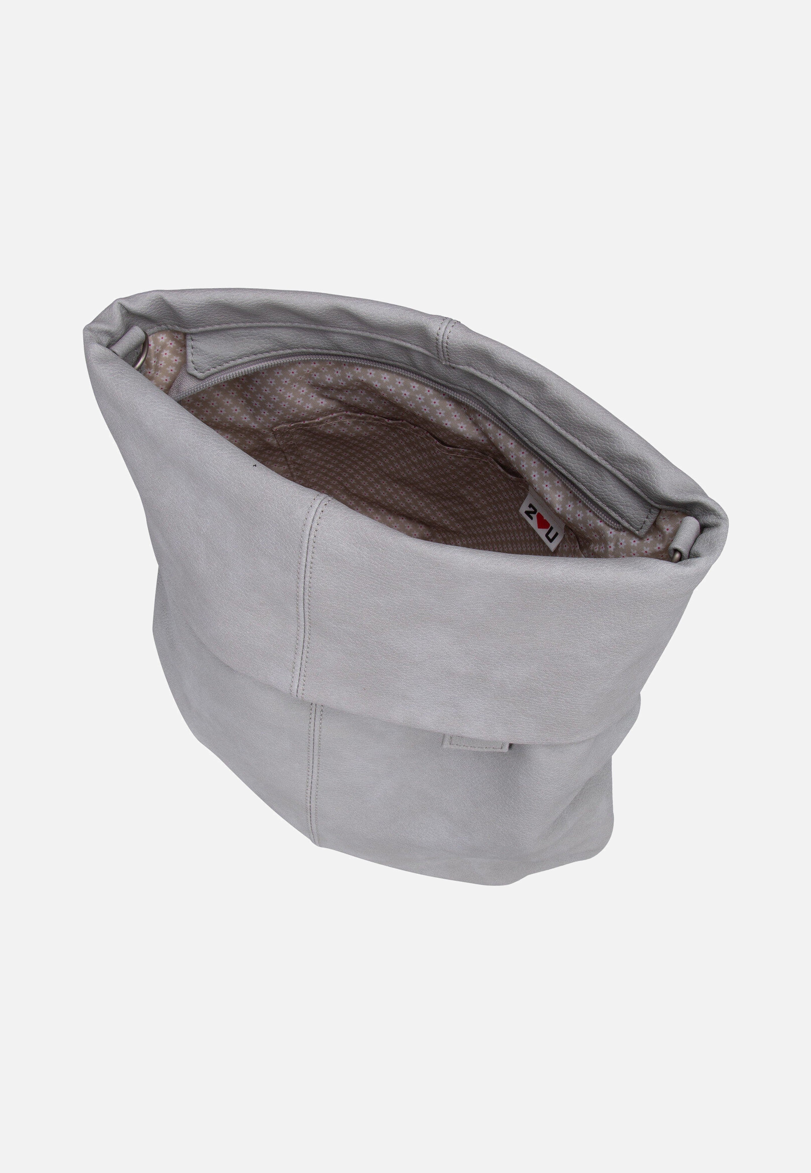 zwei - Mademoiselle M12 Nubuk/Ice - Hobo Bag | Women-Image