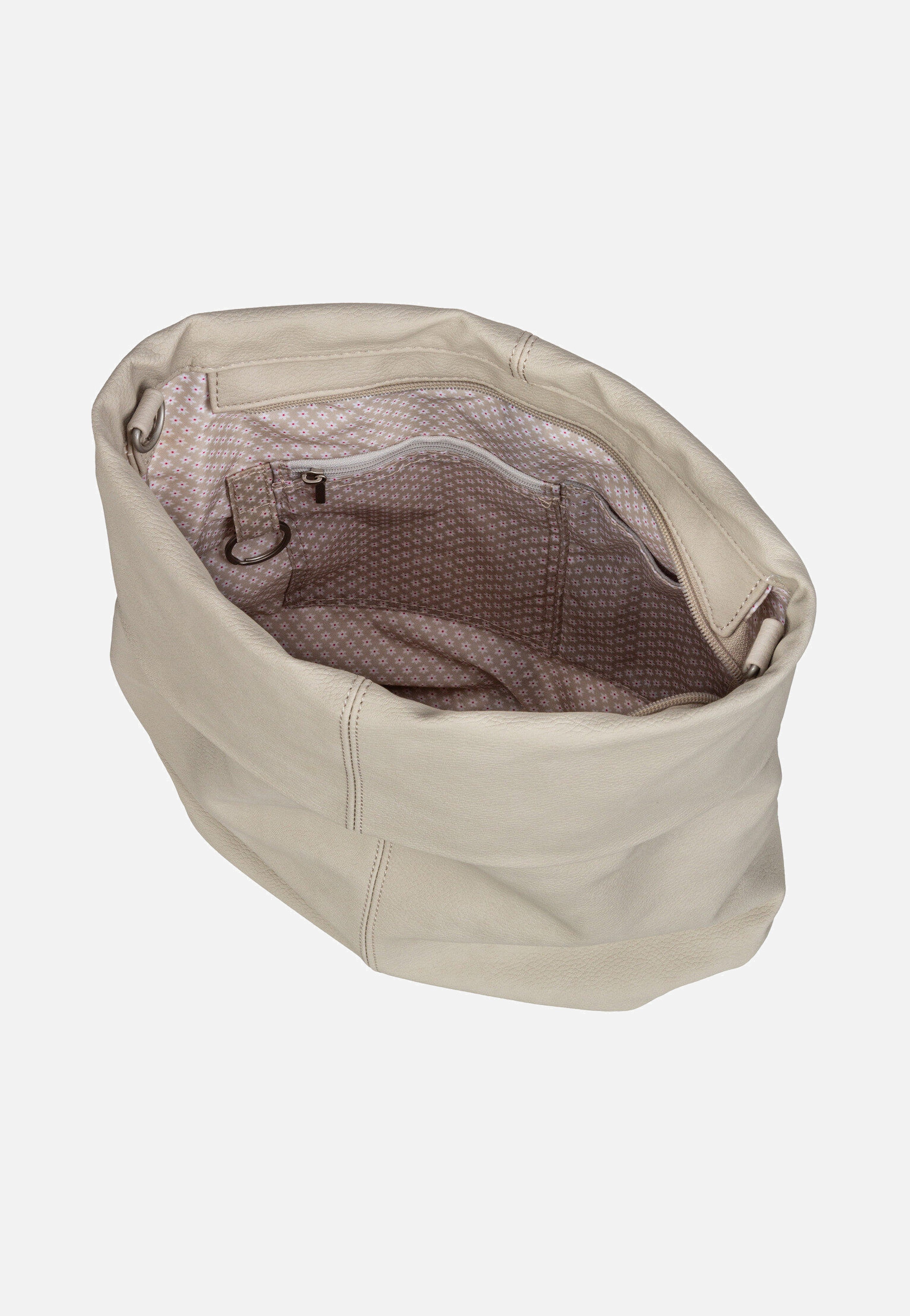 zwei - Mademoiselle M12 Nubuk/Linen - Hobo Bag | Women-Image