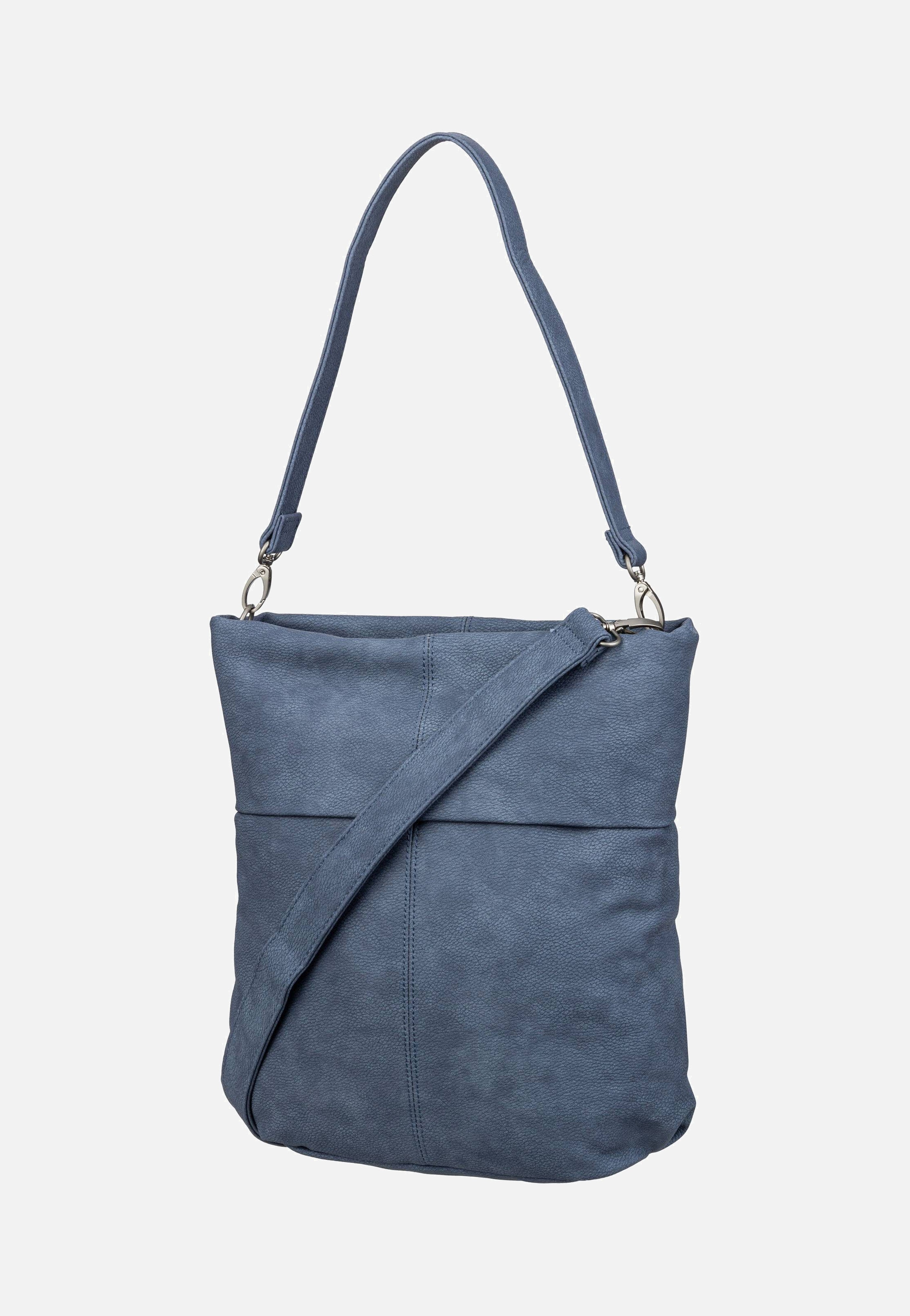 zwei - Mademoiselle M12 Nubuk/Sky - Hobo Bag | Women-Image