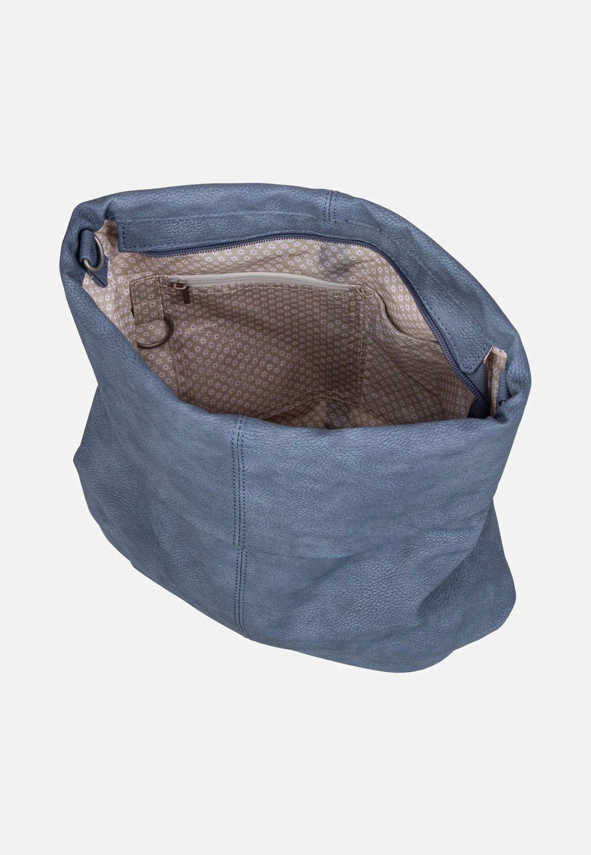 zwei Mademoiselle M12 Nubuk/Sky Hobo Bag