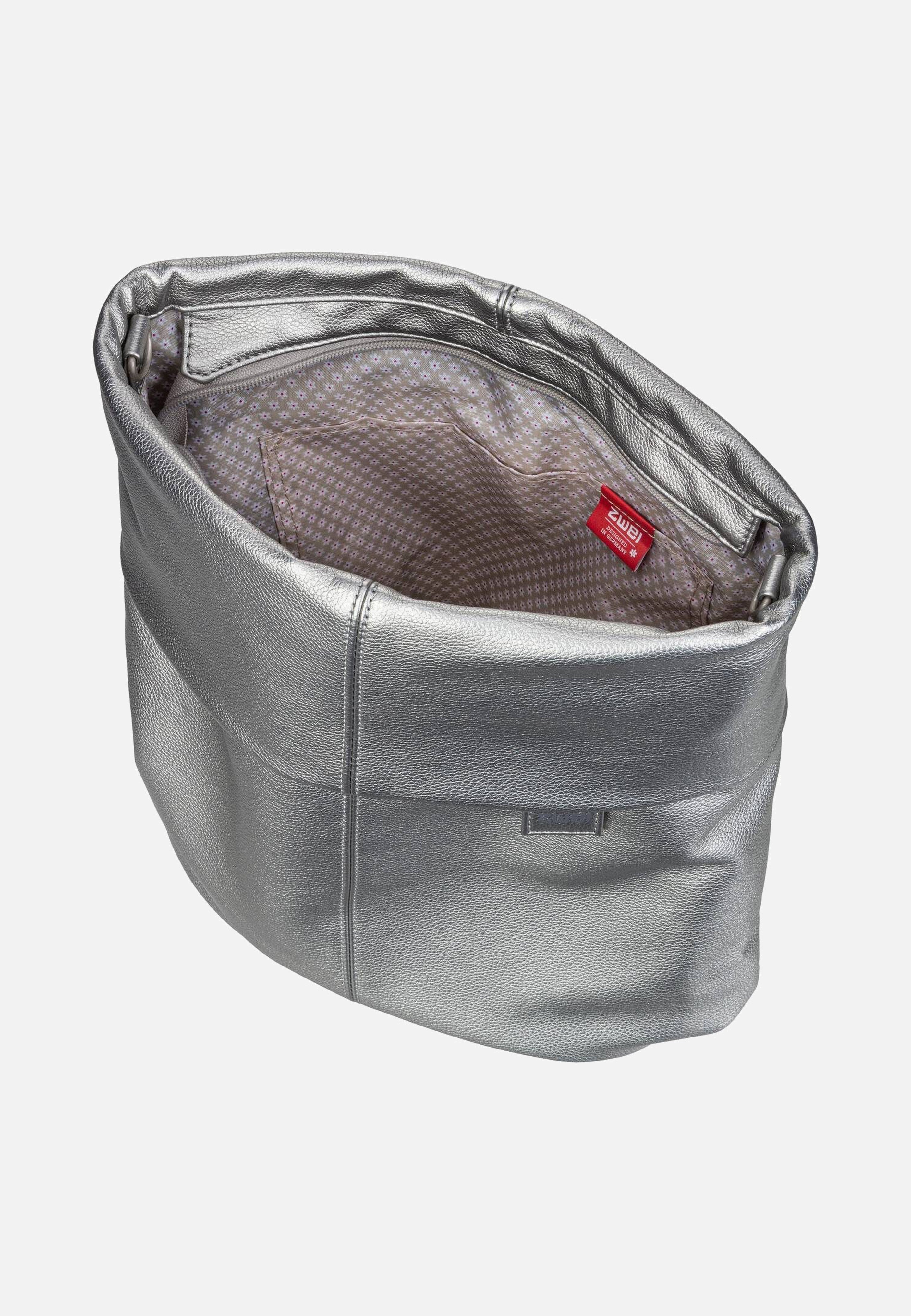 zwei - Mademoiselle M12 Silver - Hobo Bag | Women-Image