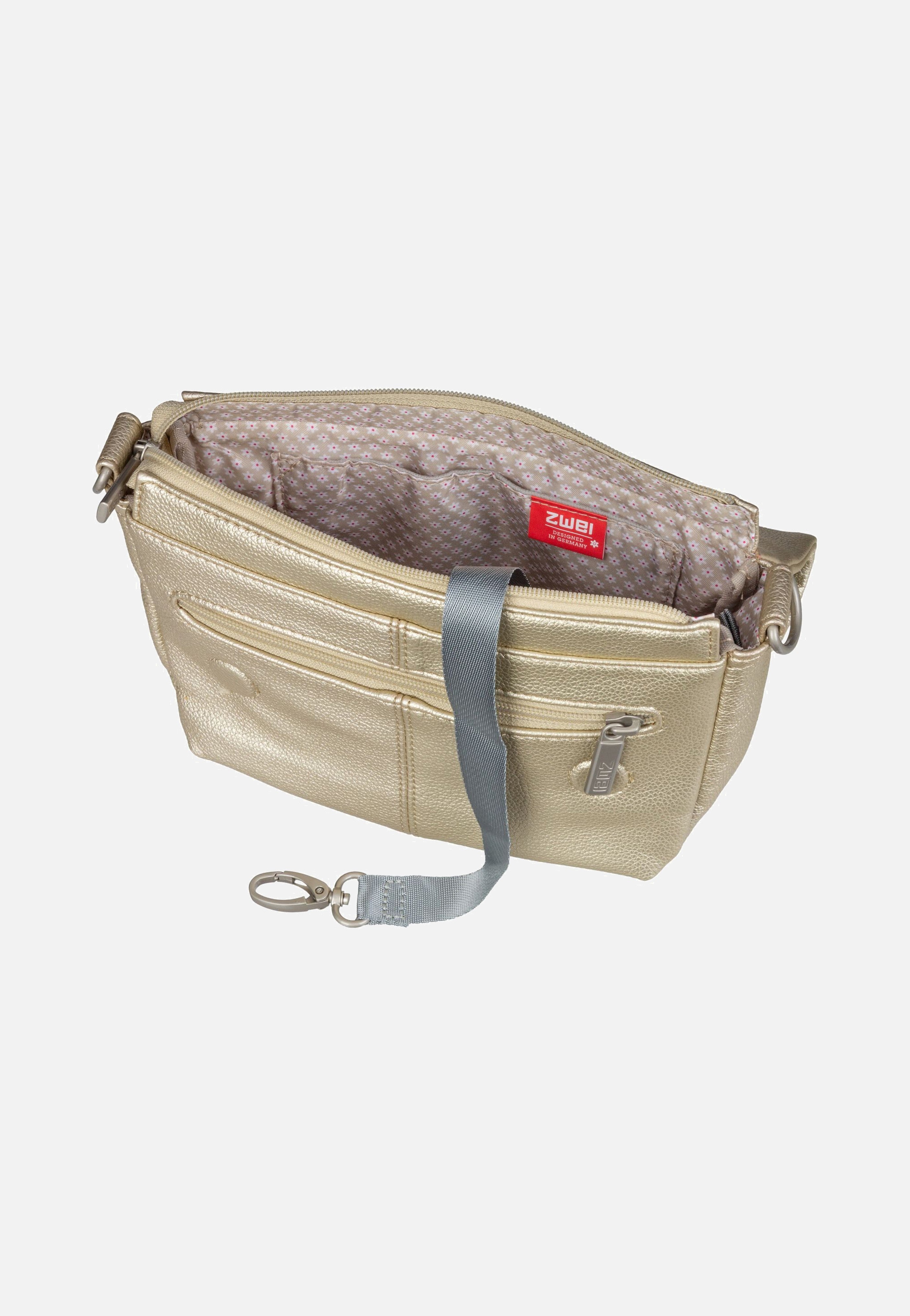 zwei Mademoiselle M40 Gold Crossbody Bag