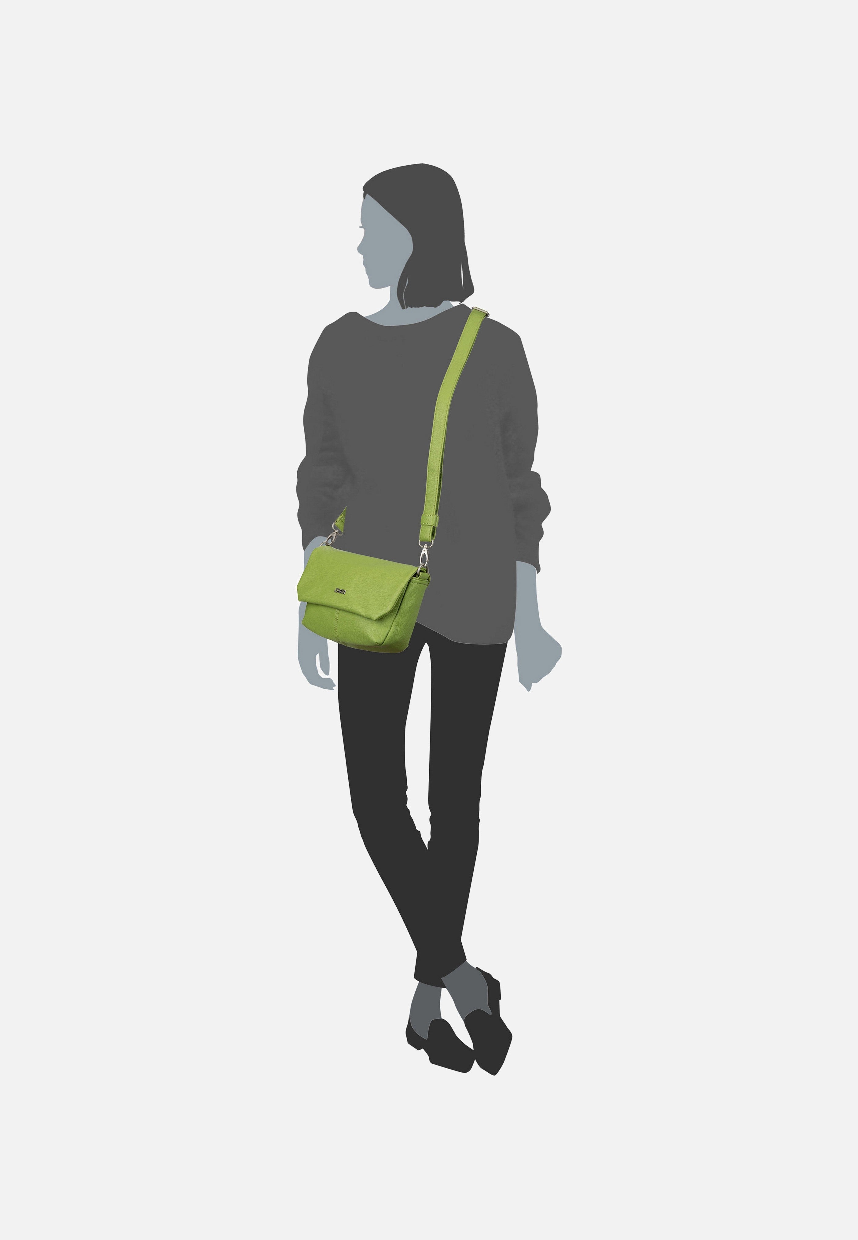 zwei Mademoiselle M40 Kiwi Crossbody Bag