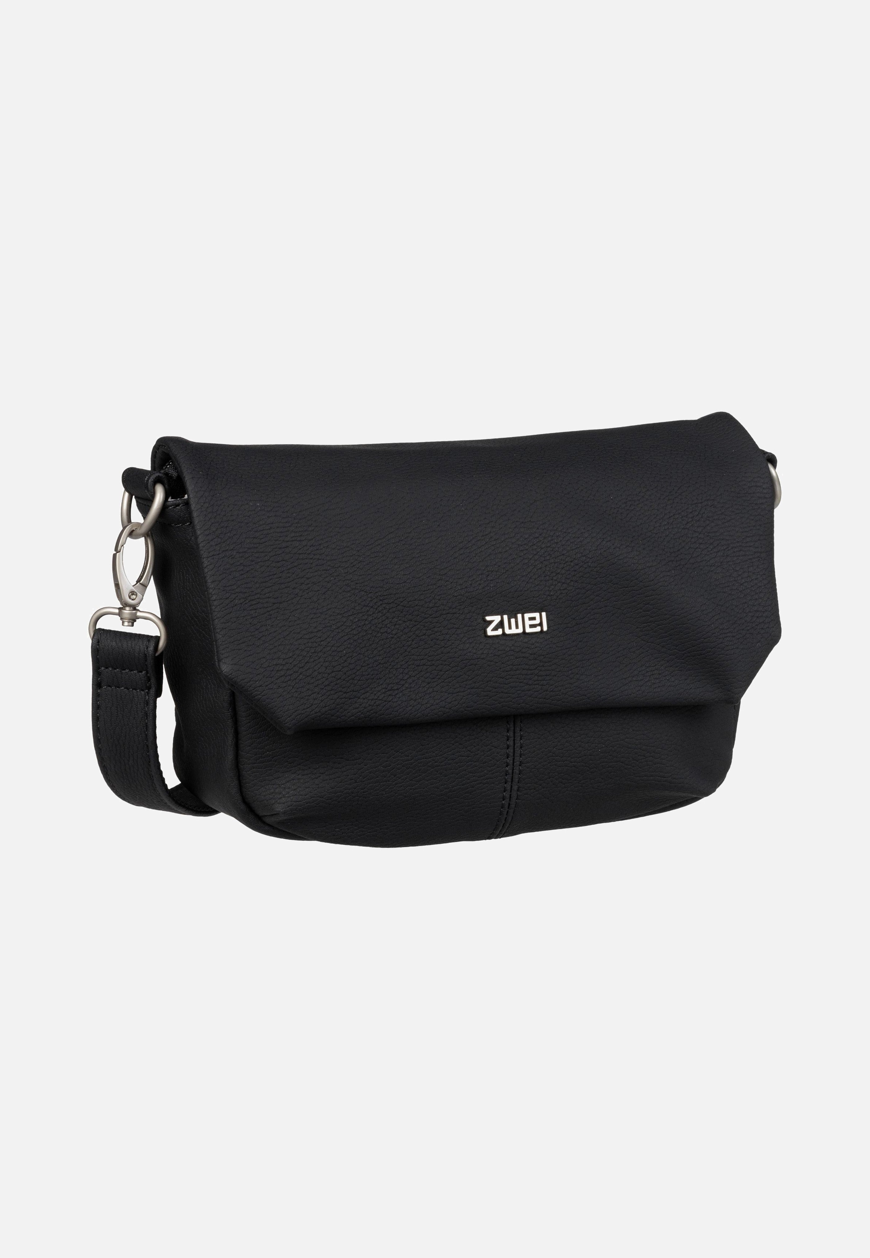 zwei Mademoiselle M40 Nubuk/Black Crossbody Bag