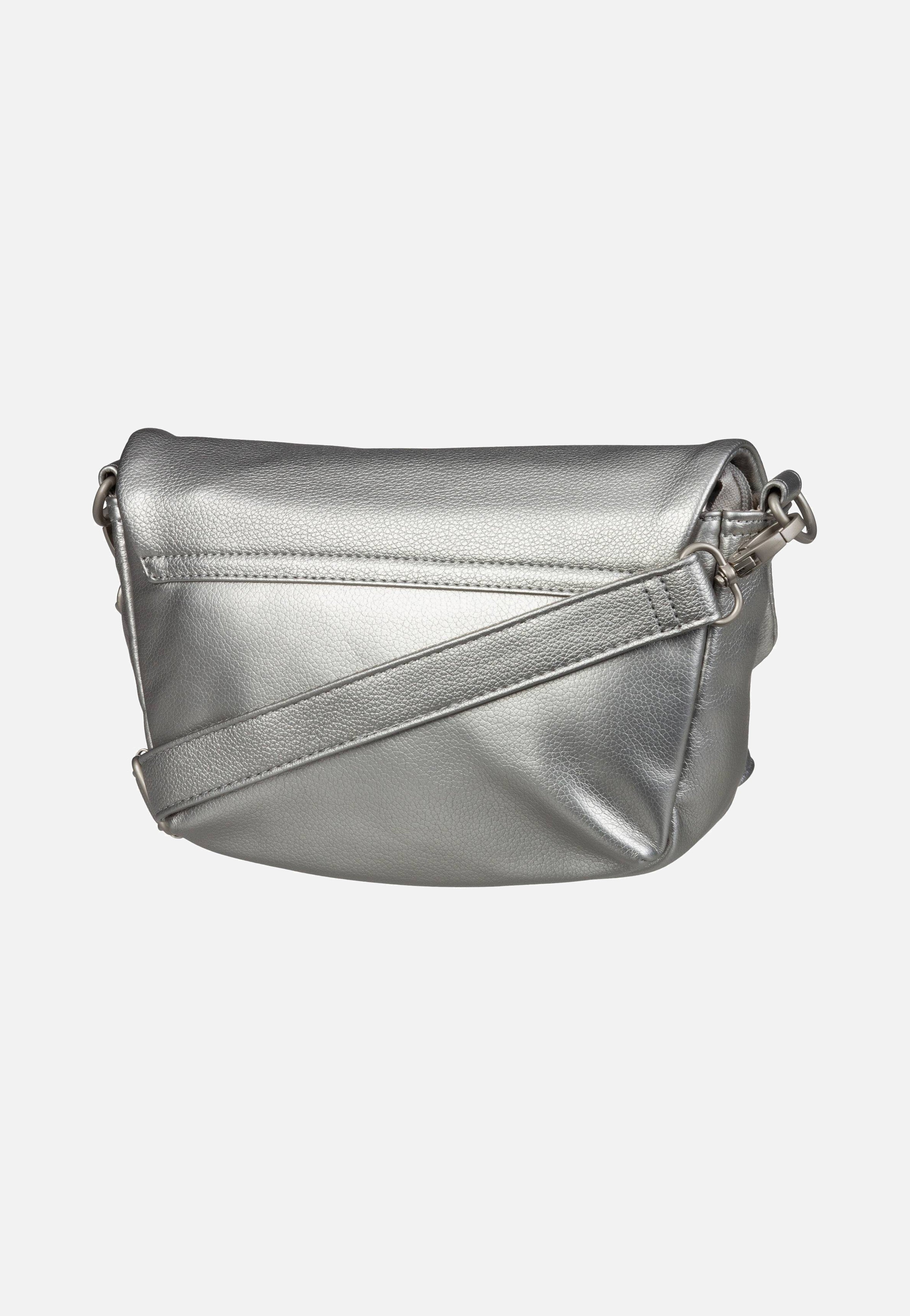 zwei Mademoiselle M40 Silver Crossbody Bag