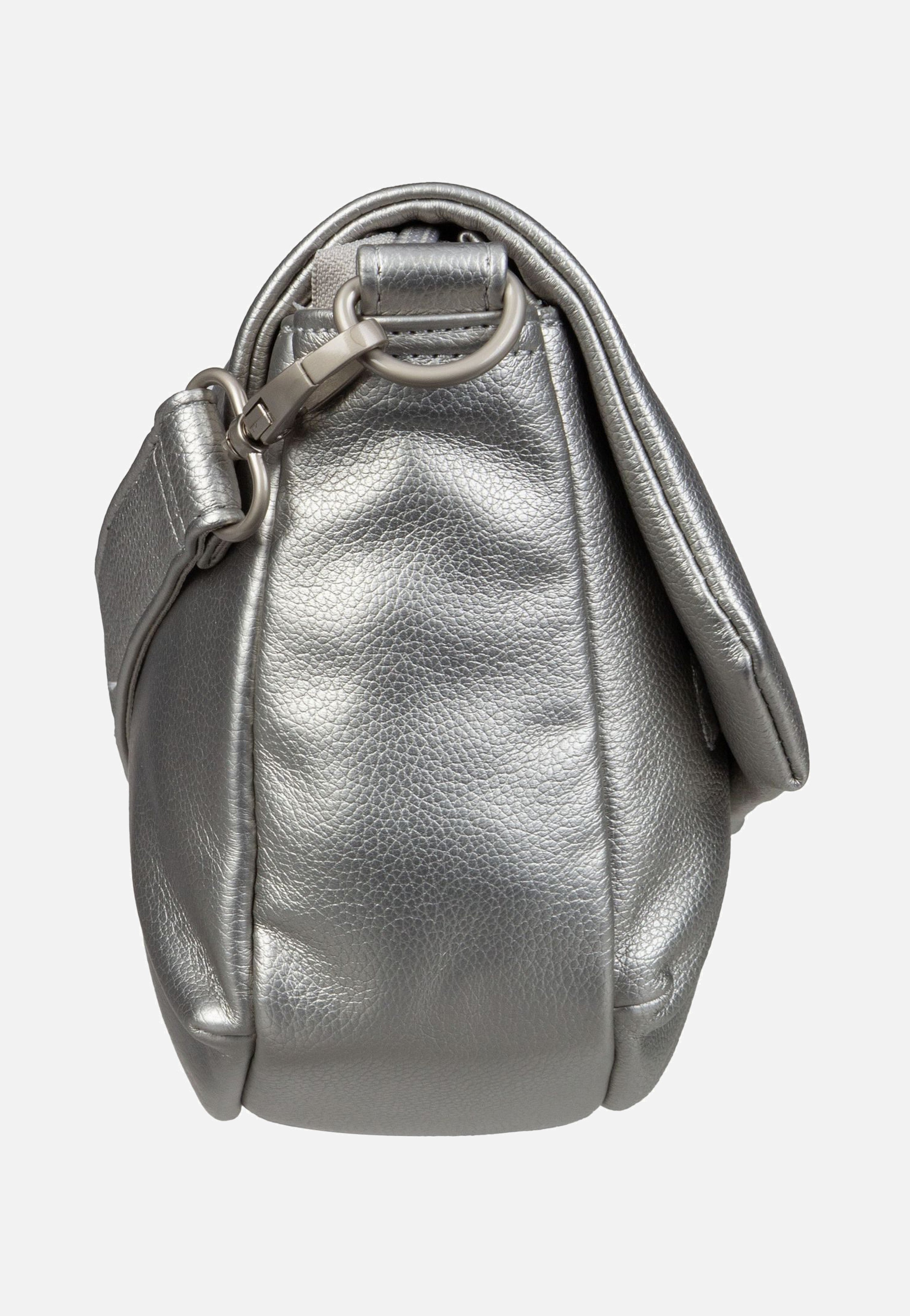 zwei Mademoiselle M40 Silver Crossbody Bag