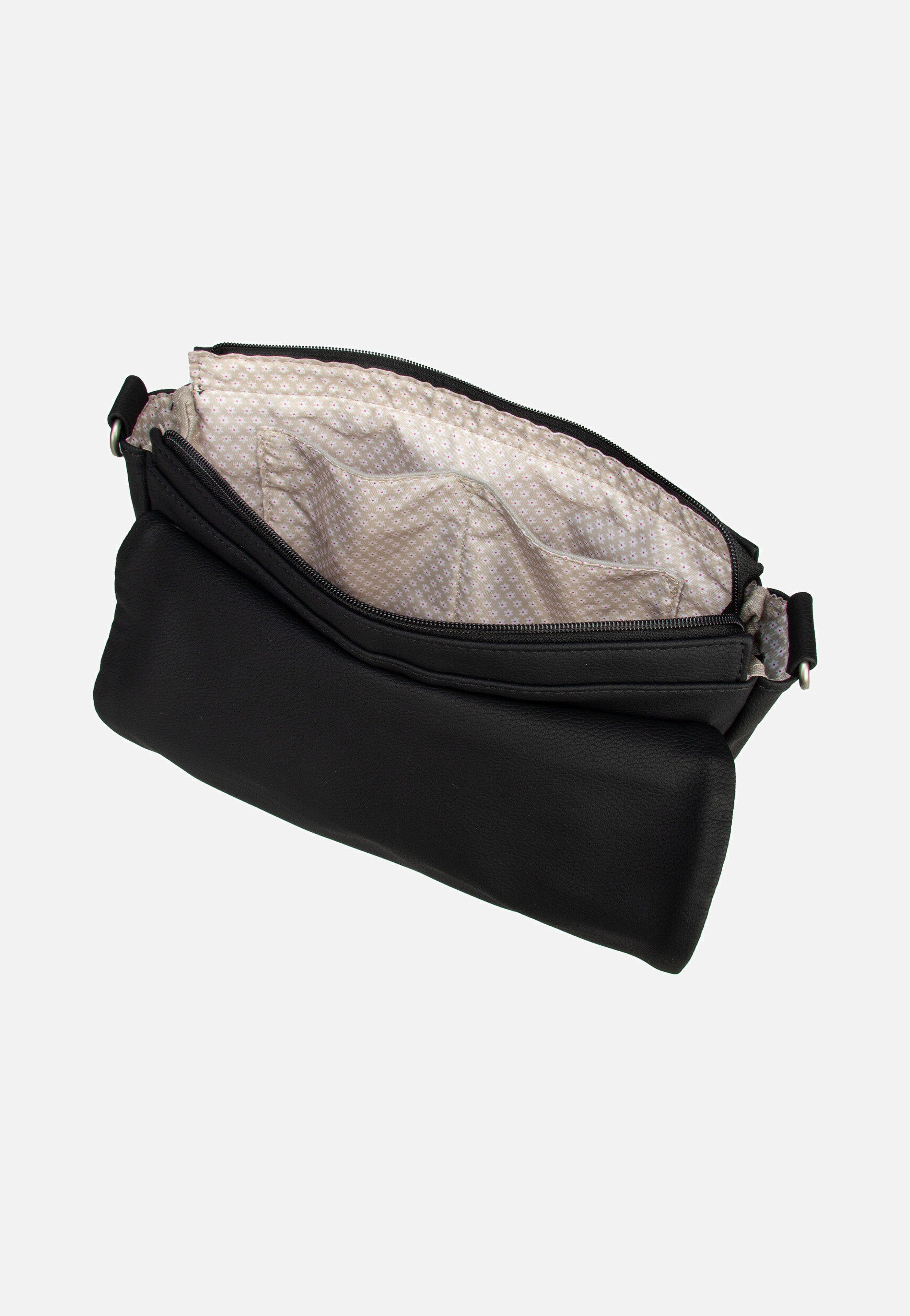 zwei - Mademoiselle M60 Nubuk/Black - Messenger Bag | Women-Image