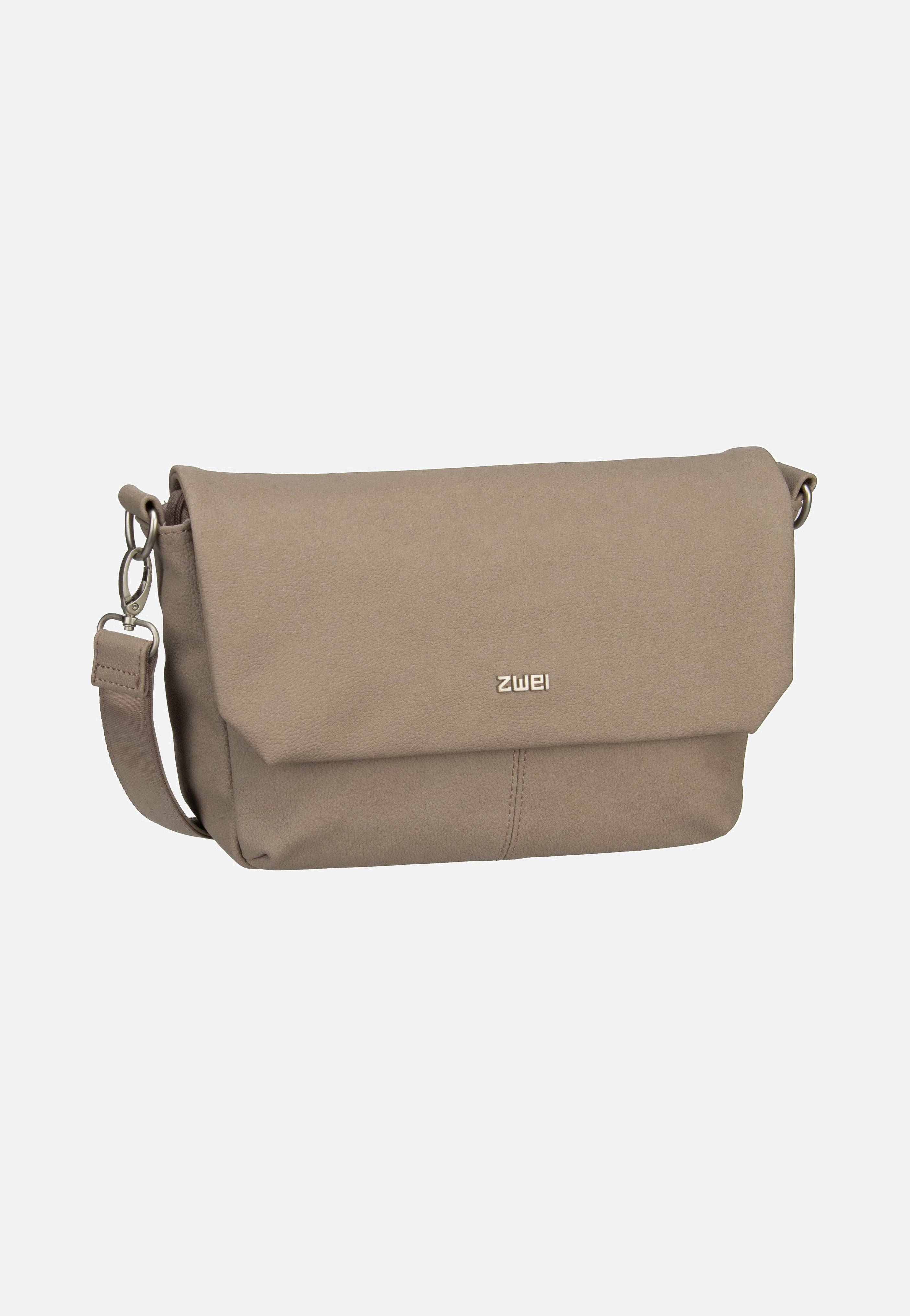 zwei Mademoiselle M60 Nubuk/Cappucino Messenger Bag