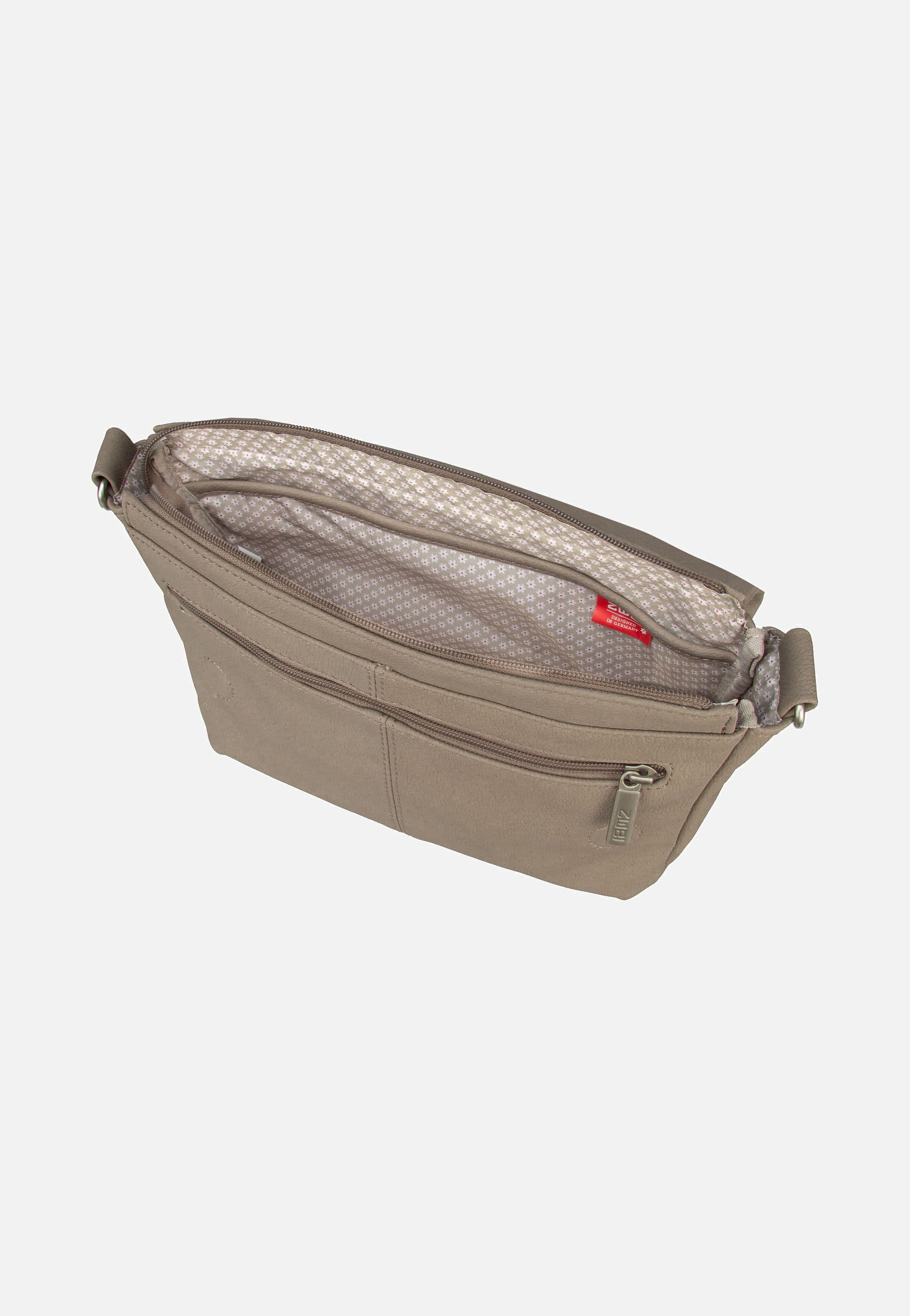 zwei - Mademoiselle M60 Nubuk/Cappucino - Messenger Bag | Women-Image