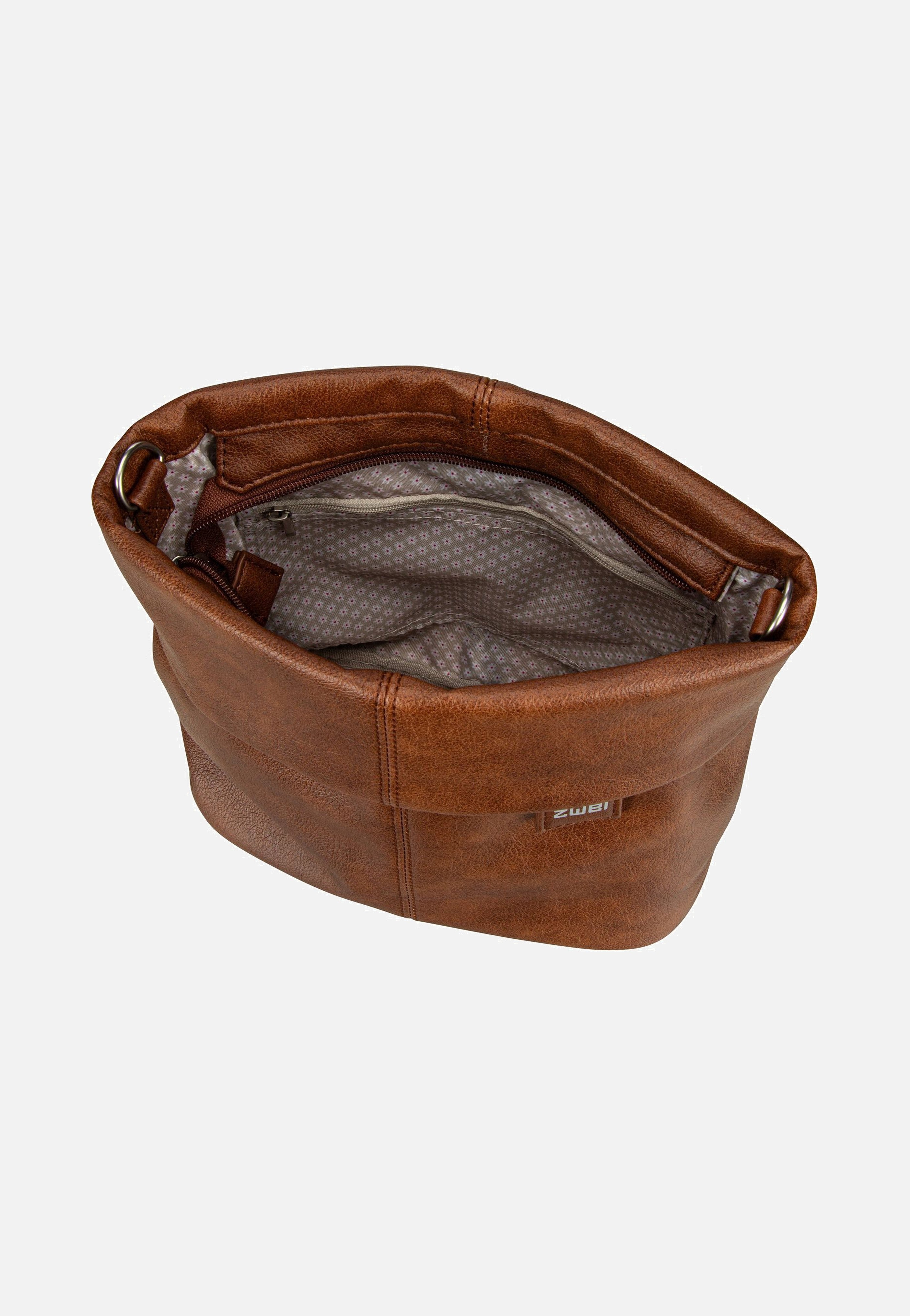 zwei Mademoiselle M8 Cognac Pouch Bag